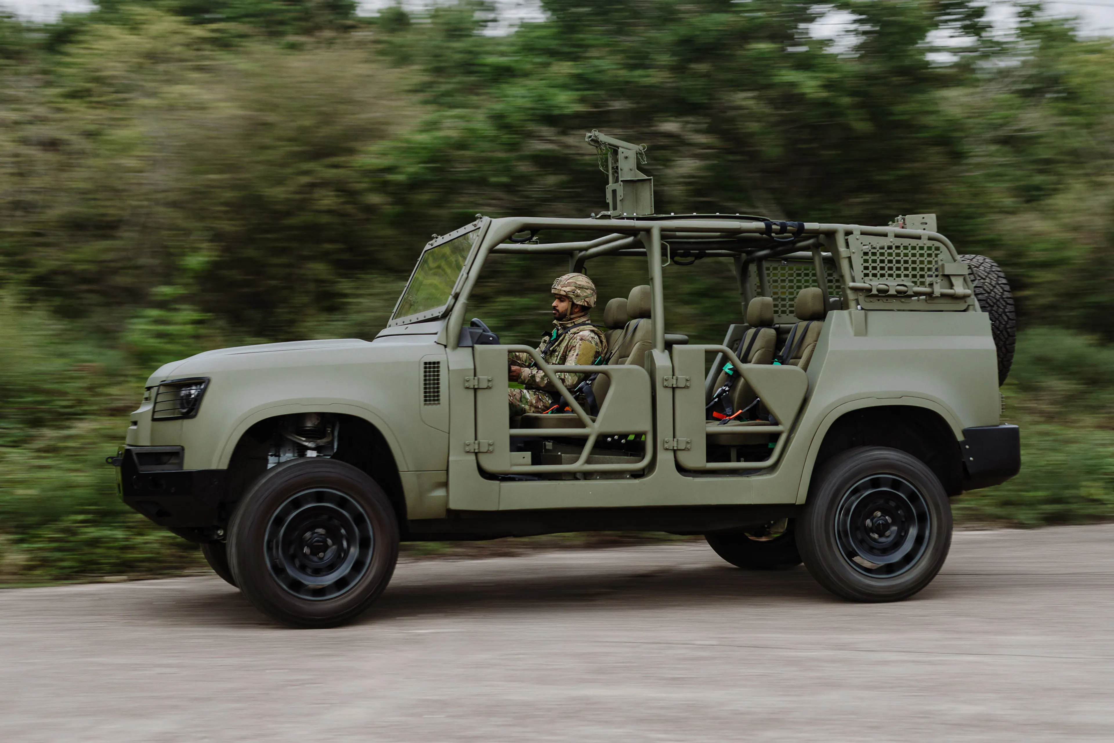 JLR reveals Defender-based tactical military vehicles
