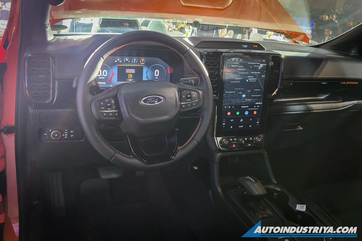 Ford Ranger Wildtrak X interior