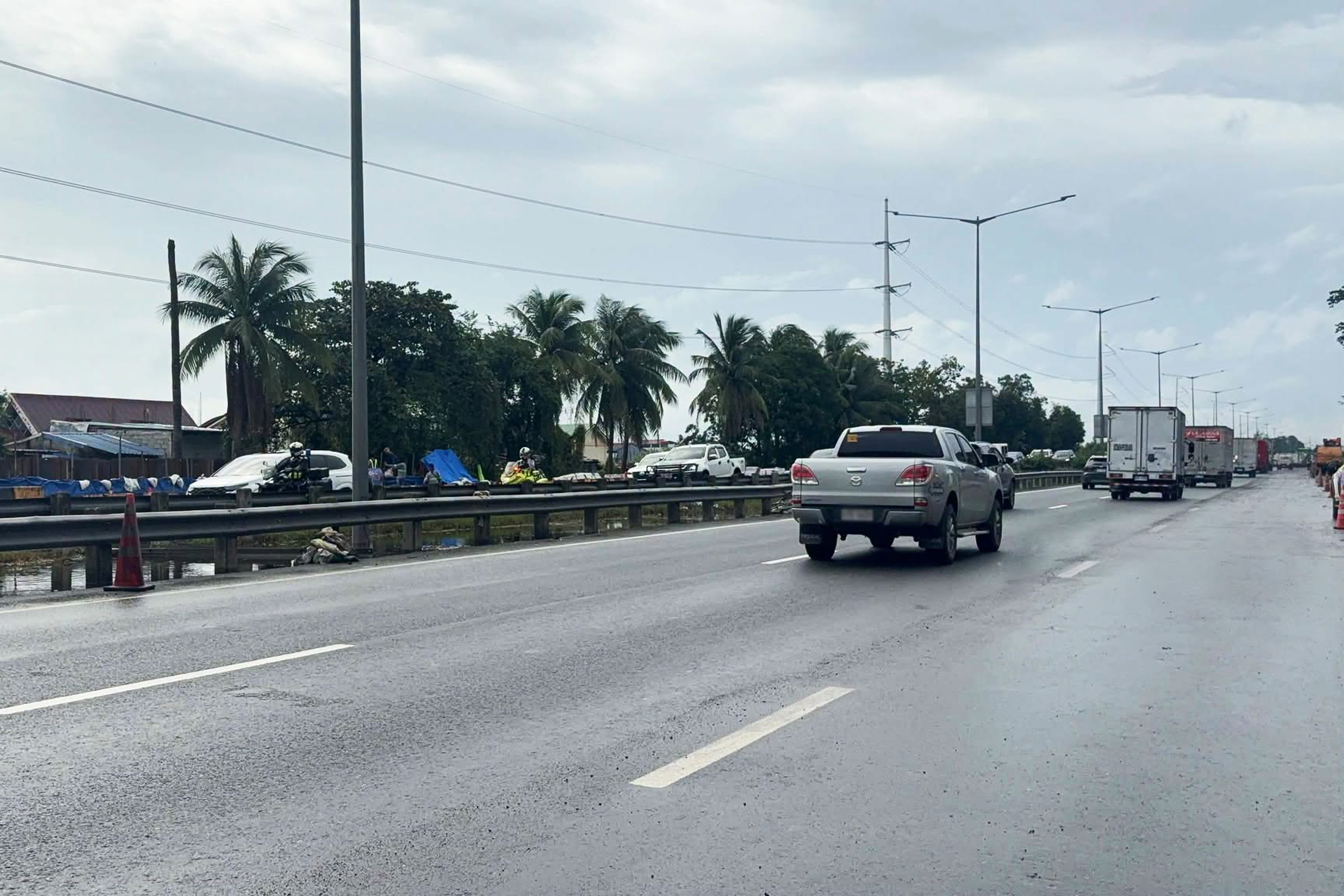 All lanes along NLEX San Simon now open to all traffic