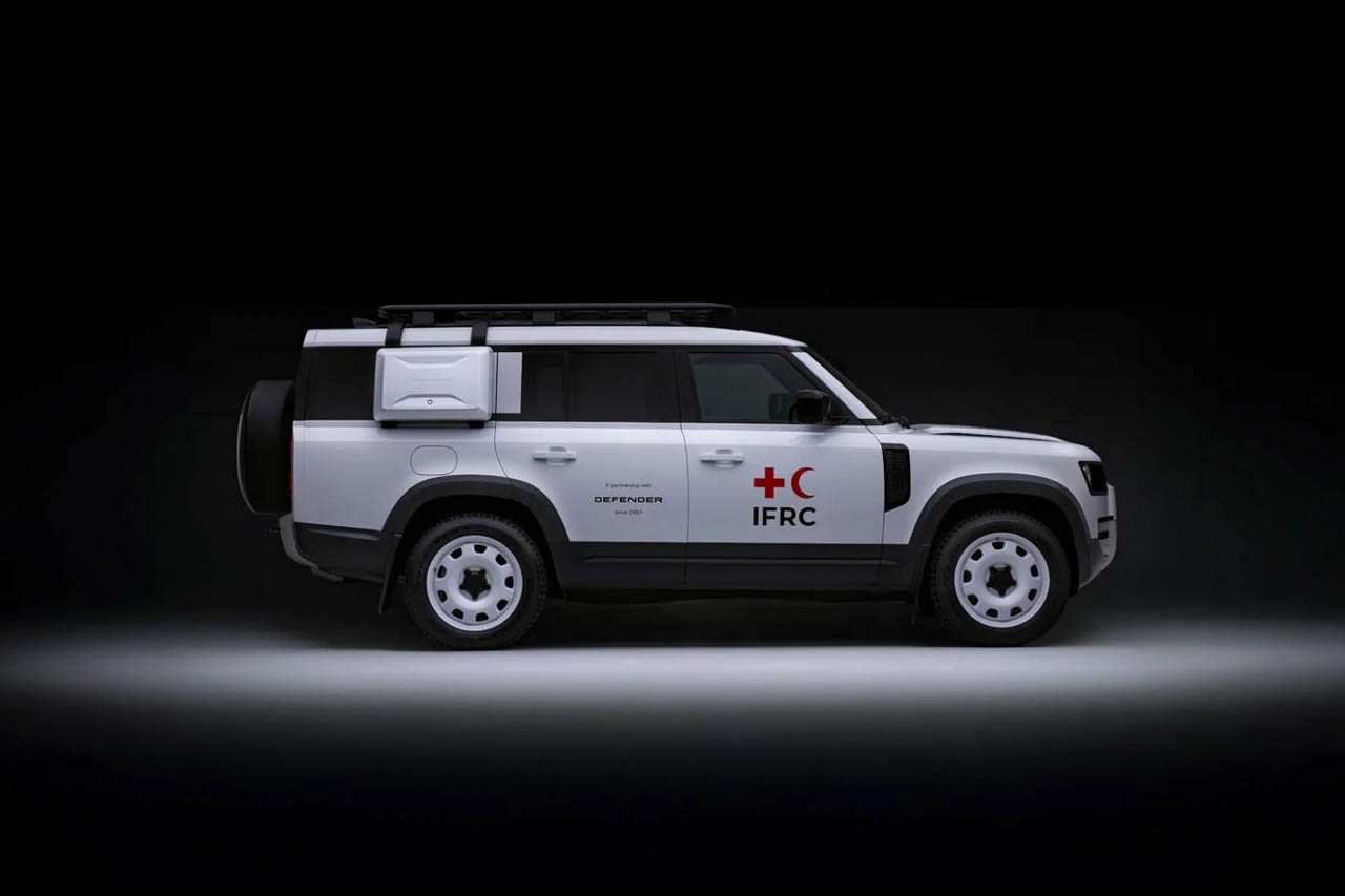 Defender extends British Red Cross partnership to 75 years