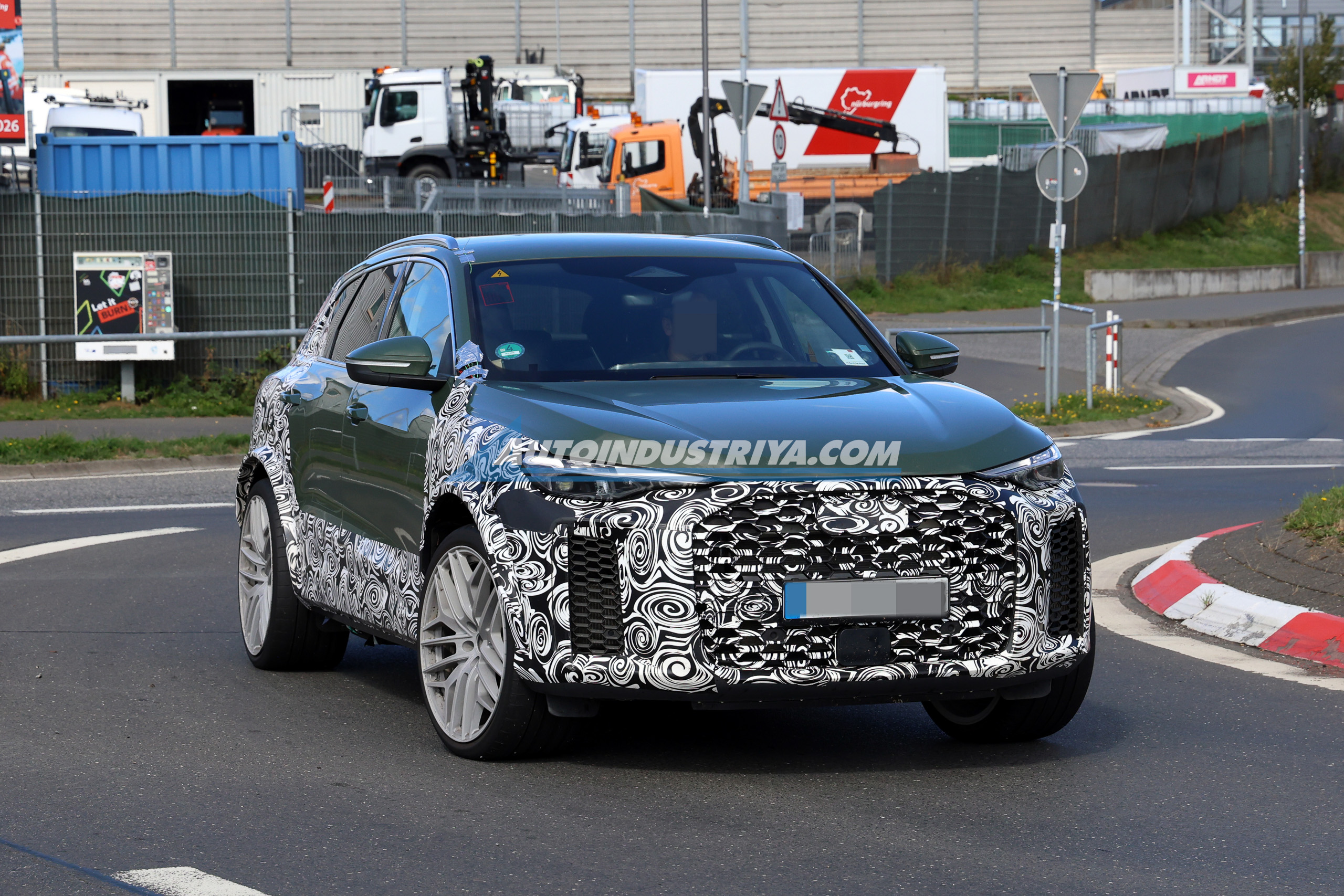 First-ever Audi RS Q5 and RS Q5 Sportback spied testing at the Nürburgring