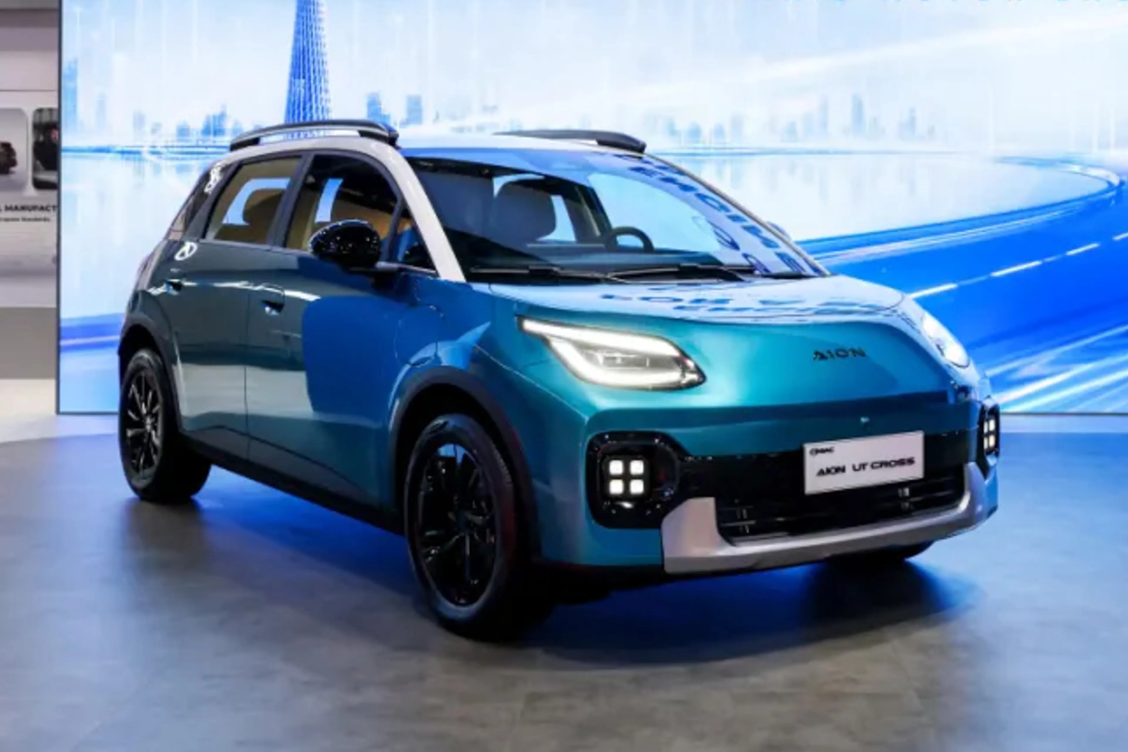 2026 Paris Motor Show: GAC debuts taller, more rugged Aion UT Cross BEV