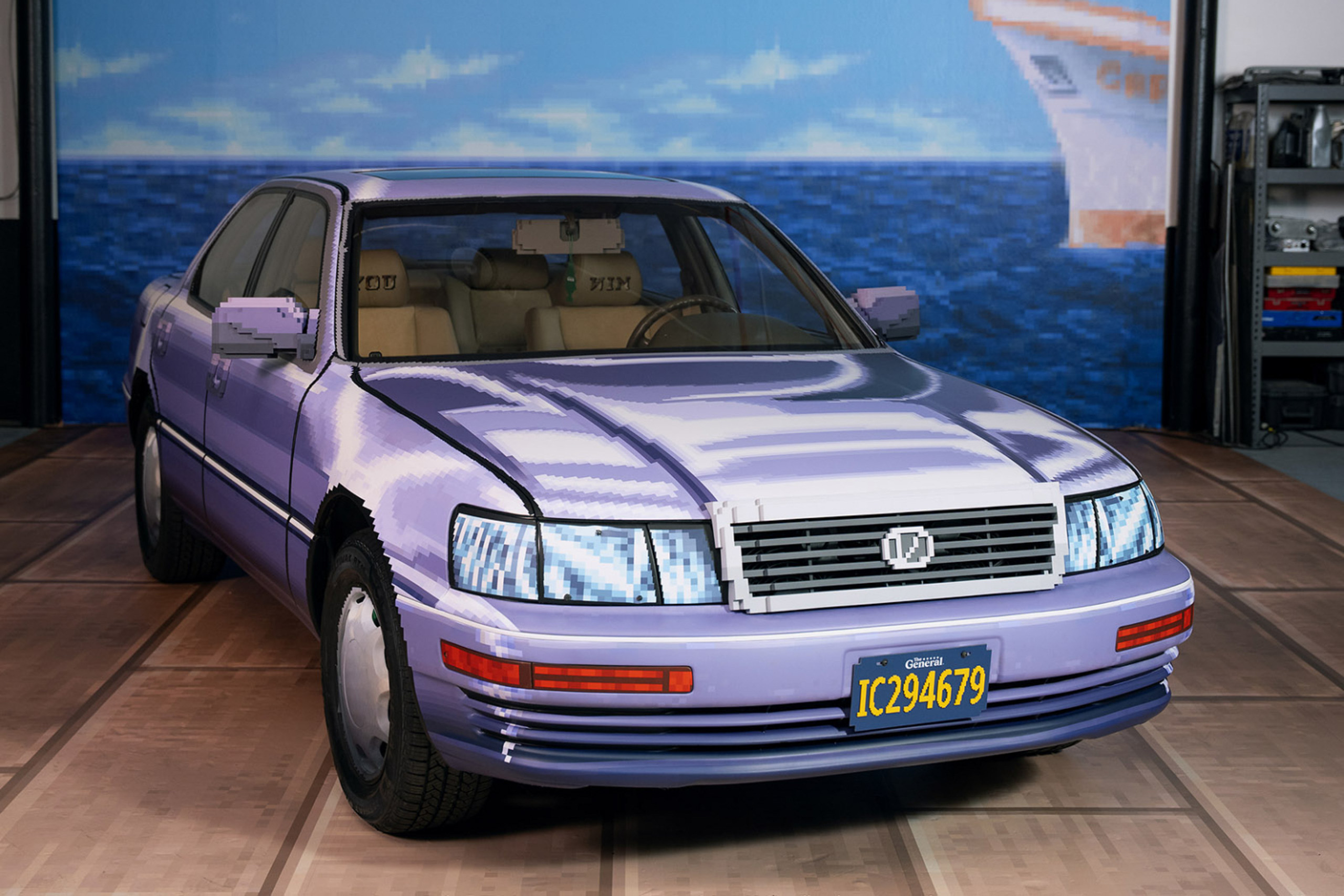 Capcom brings to life Lexus LS400 from Street Fighter II