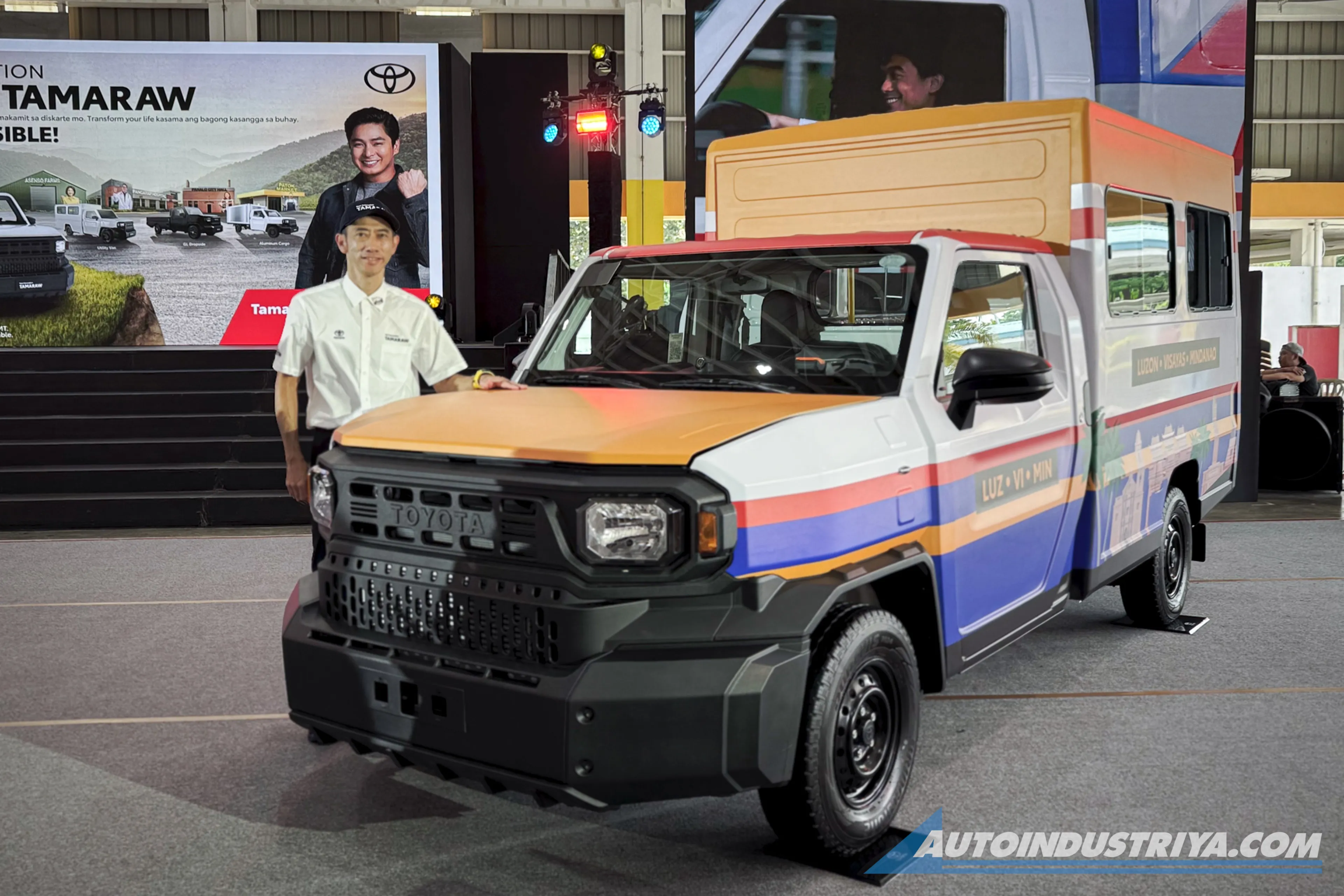 Toyota Tamaraw Modern PUV Class 1 is ready to serve the commuting public