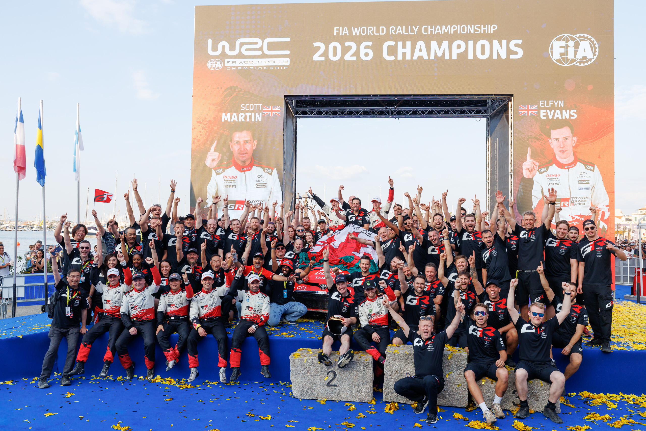 Toyota GR wraps up 2026 WRC title double in Rally Sardegna thriller 