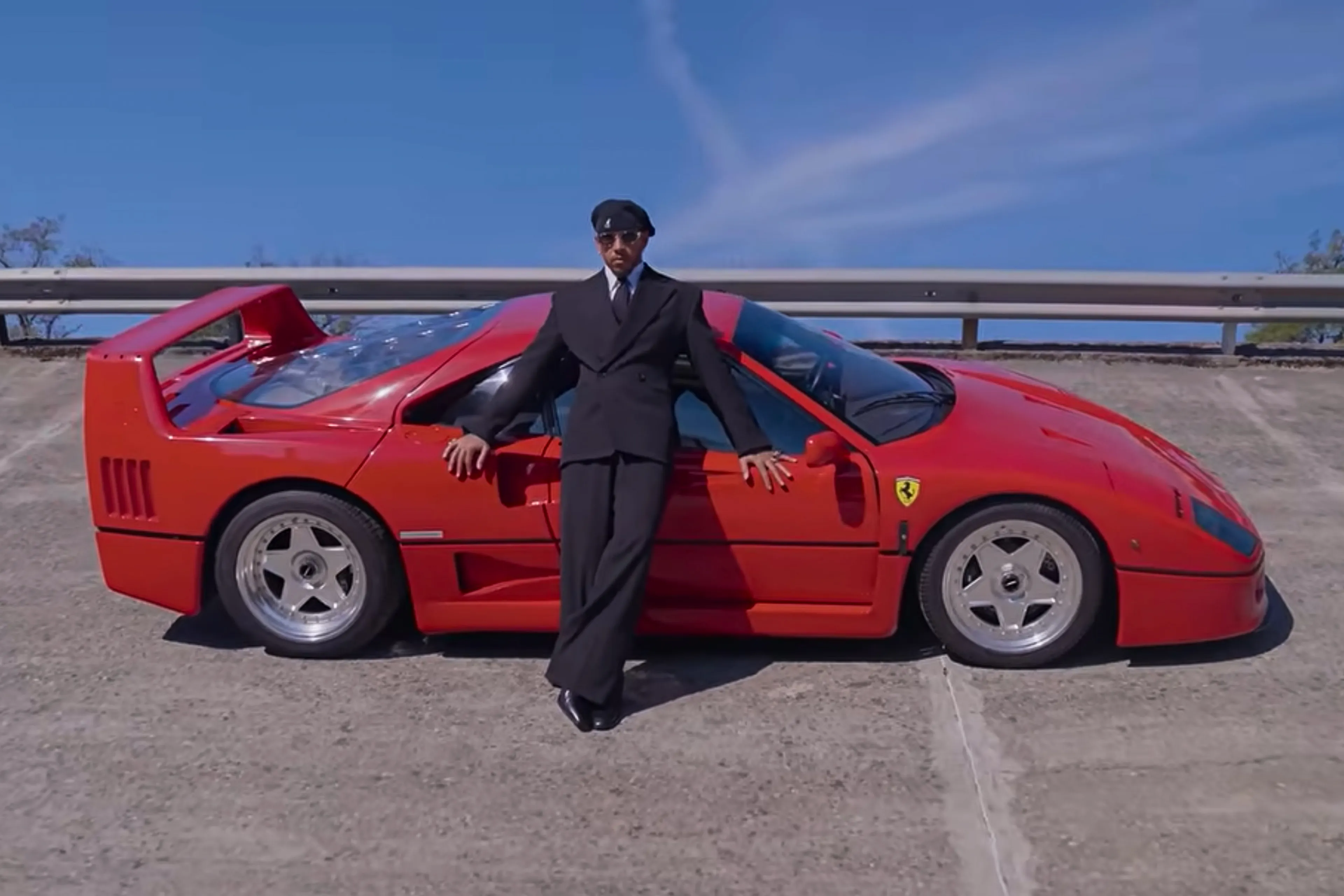 WATCH: Lewis Hamilton shares his Ferrari F40 restoration story