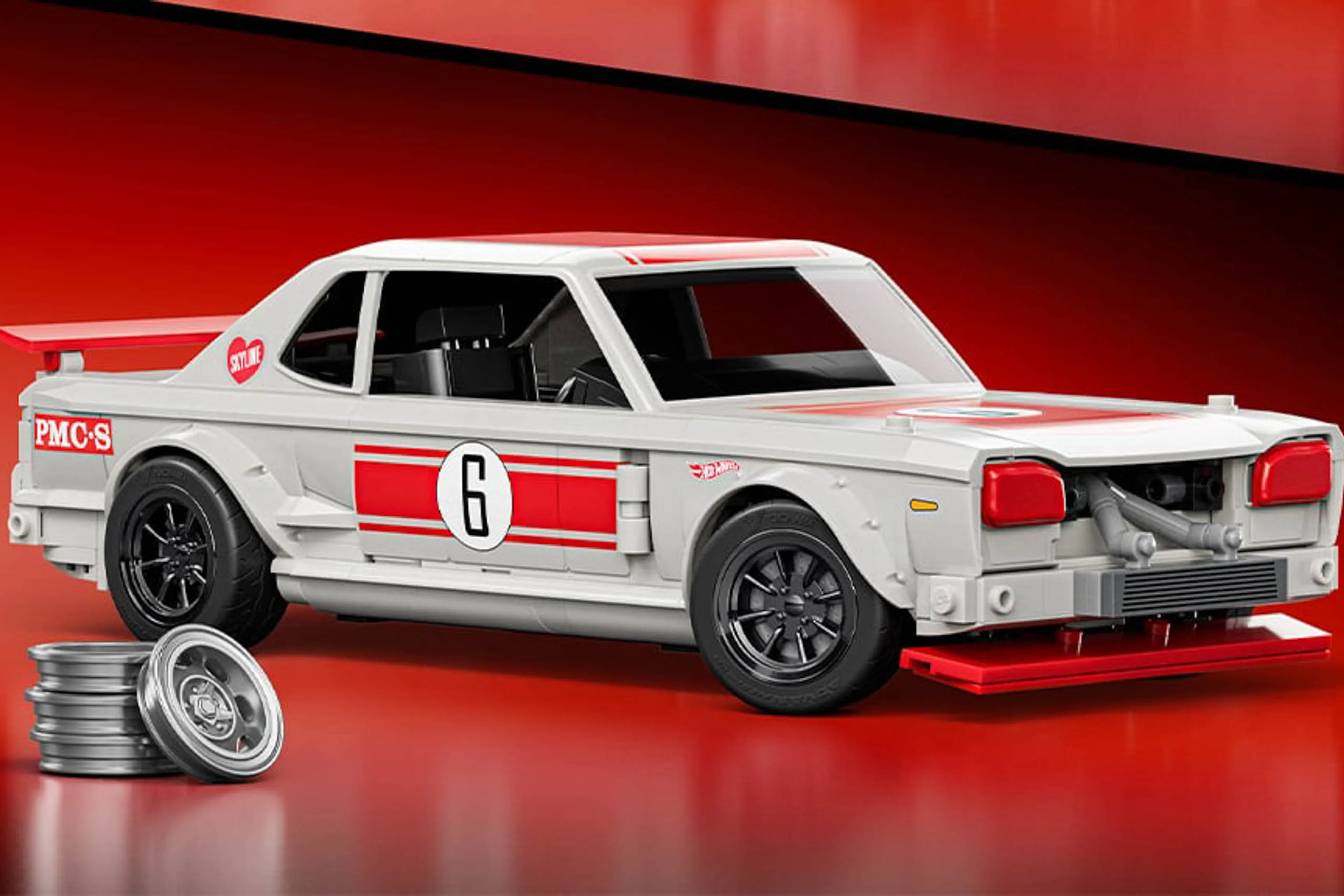Nissan Skyline GT-R Hakosuka gets Mattel Brick Shop scale replica