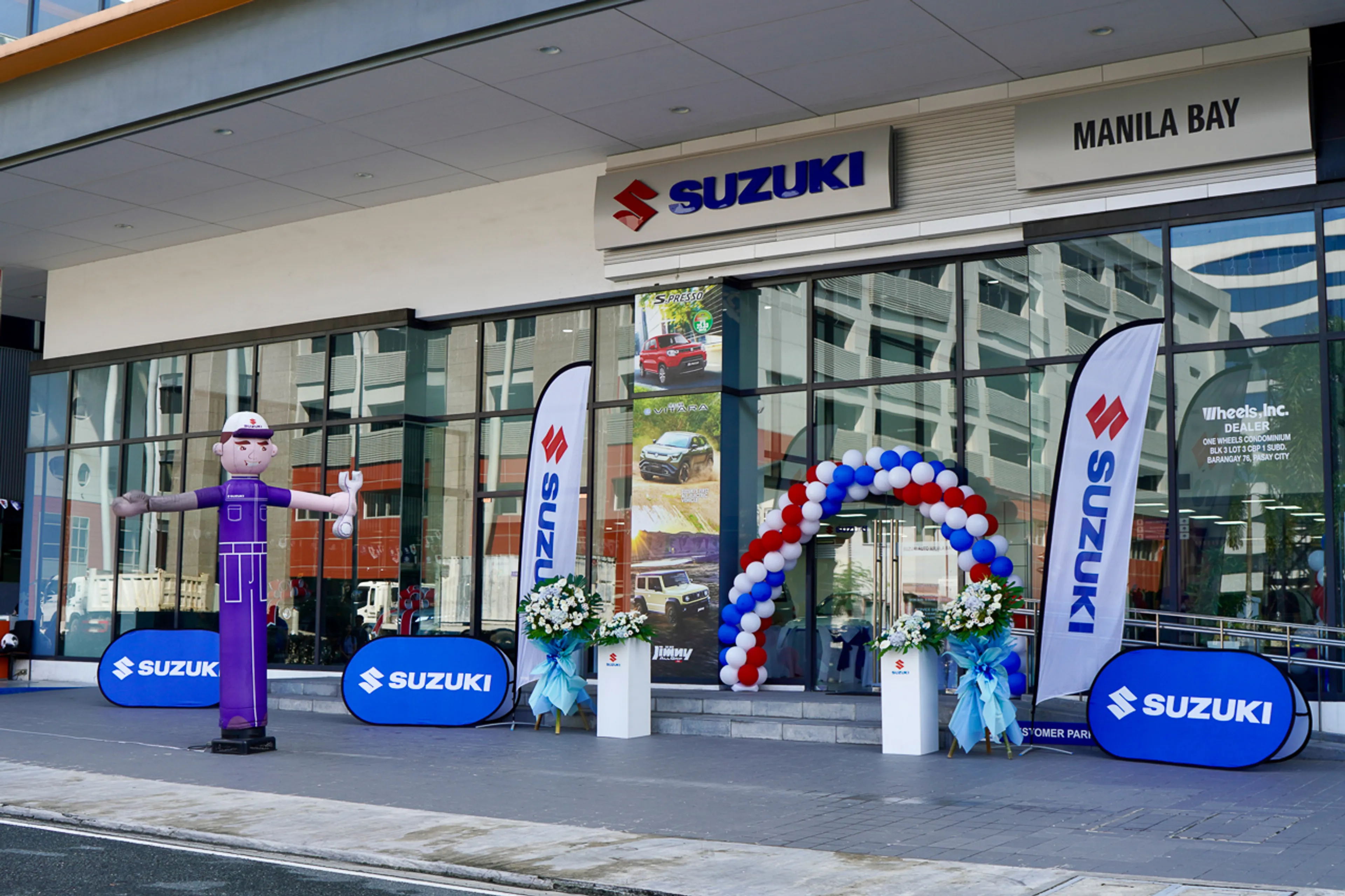 Suzuki relaunches Manila Bay location as 3S dealership