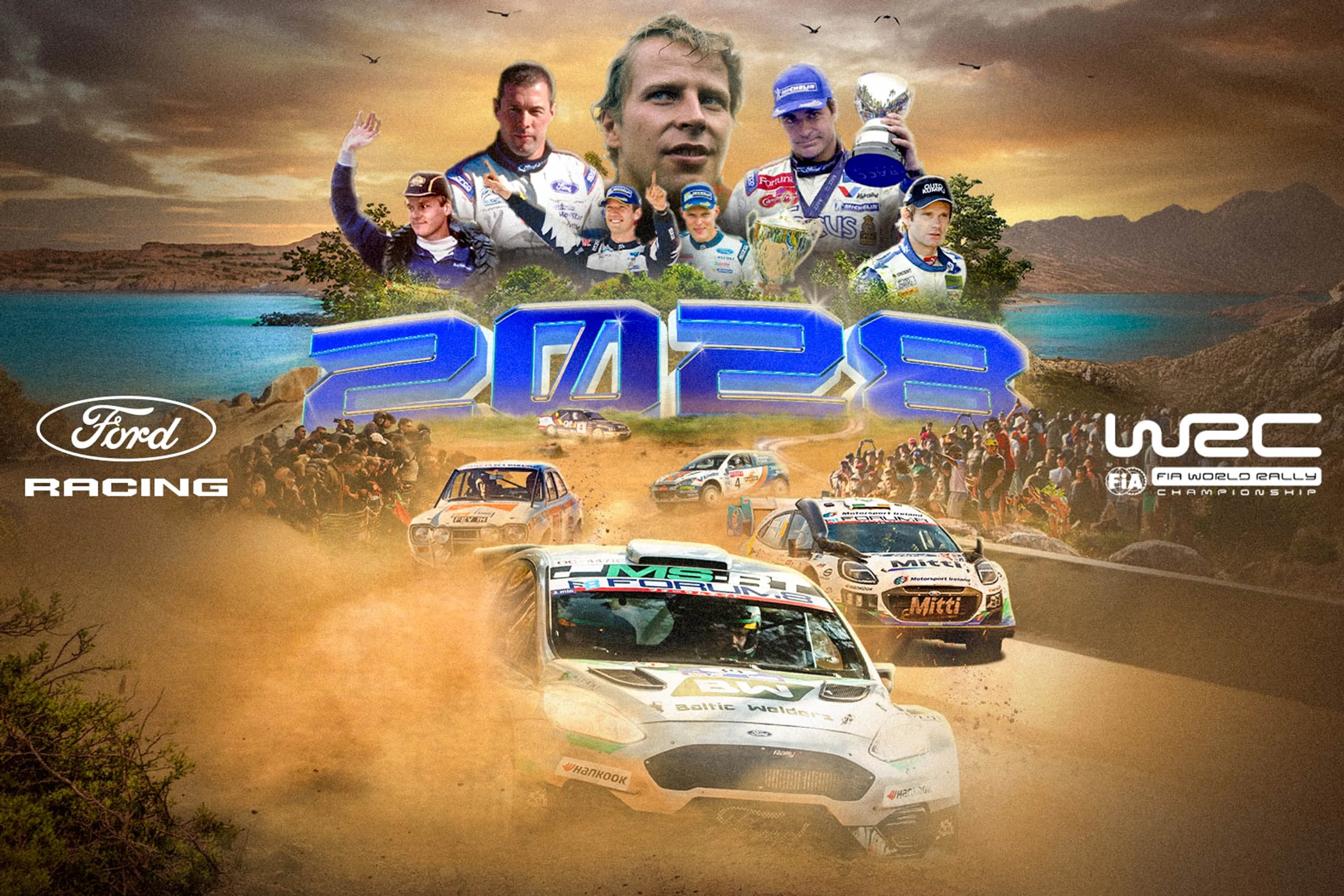 Ford brings its championship-winning rally heritage back to WRC