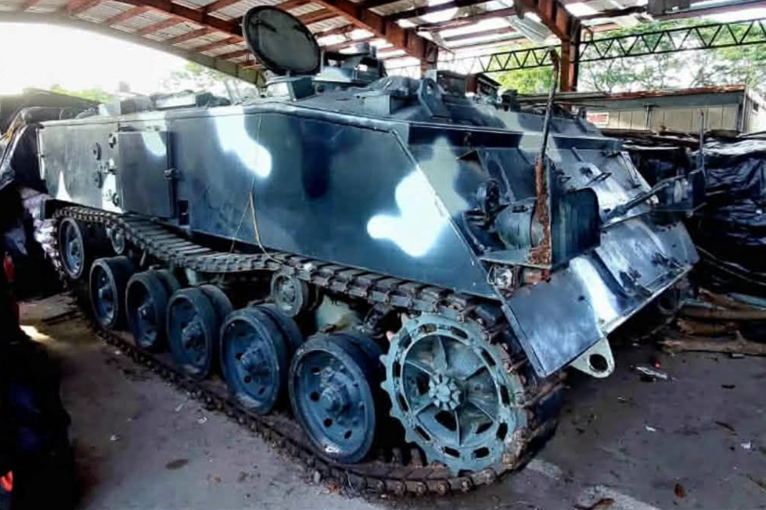 Someone is selling a British FV432 APC for PHP 1.8 million