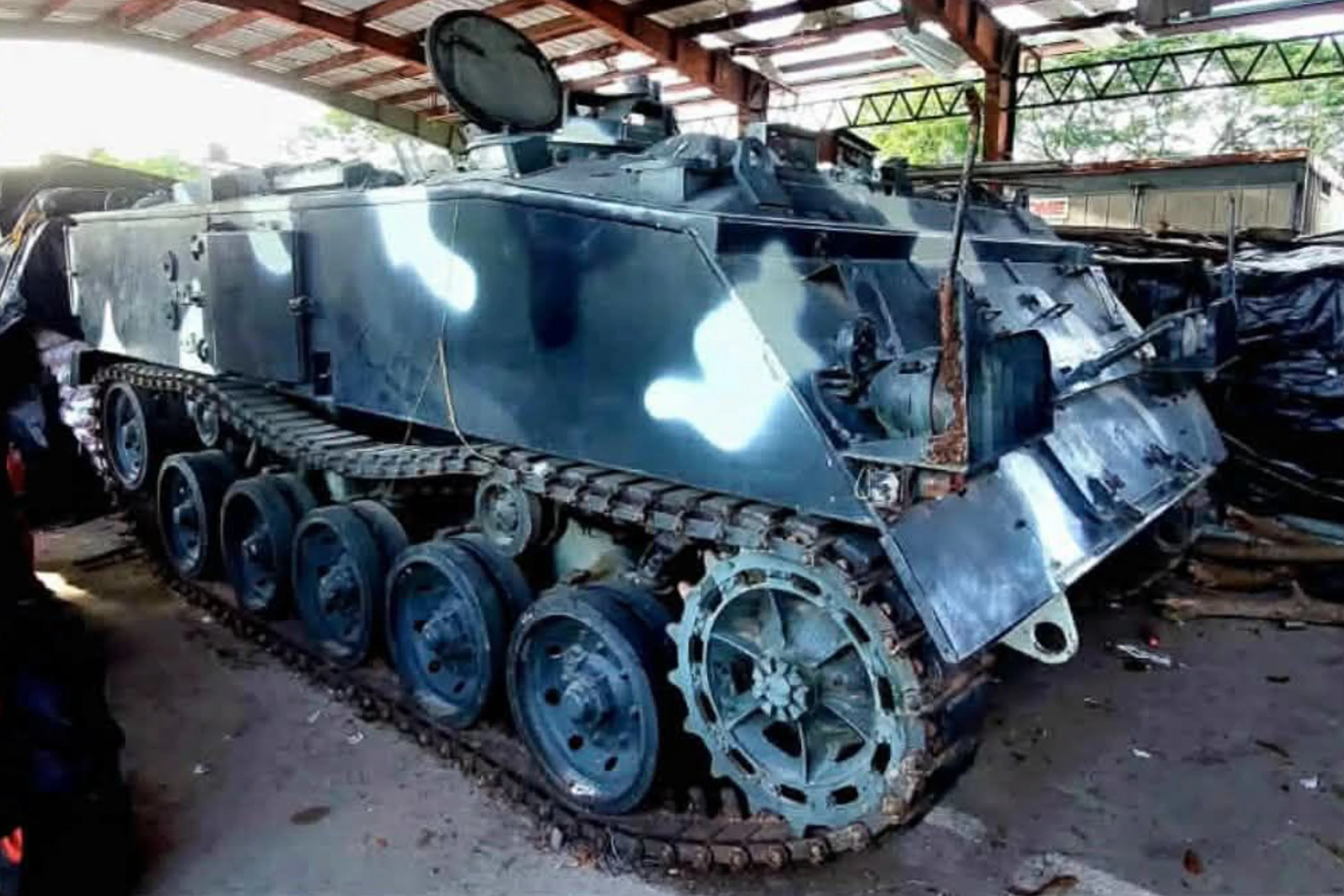 Someone is selling a British FV432 APC for PHP 1.8 million