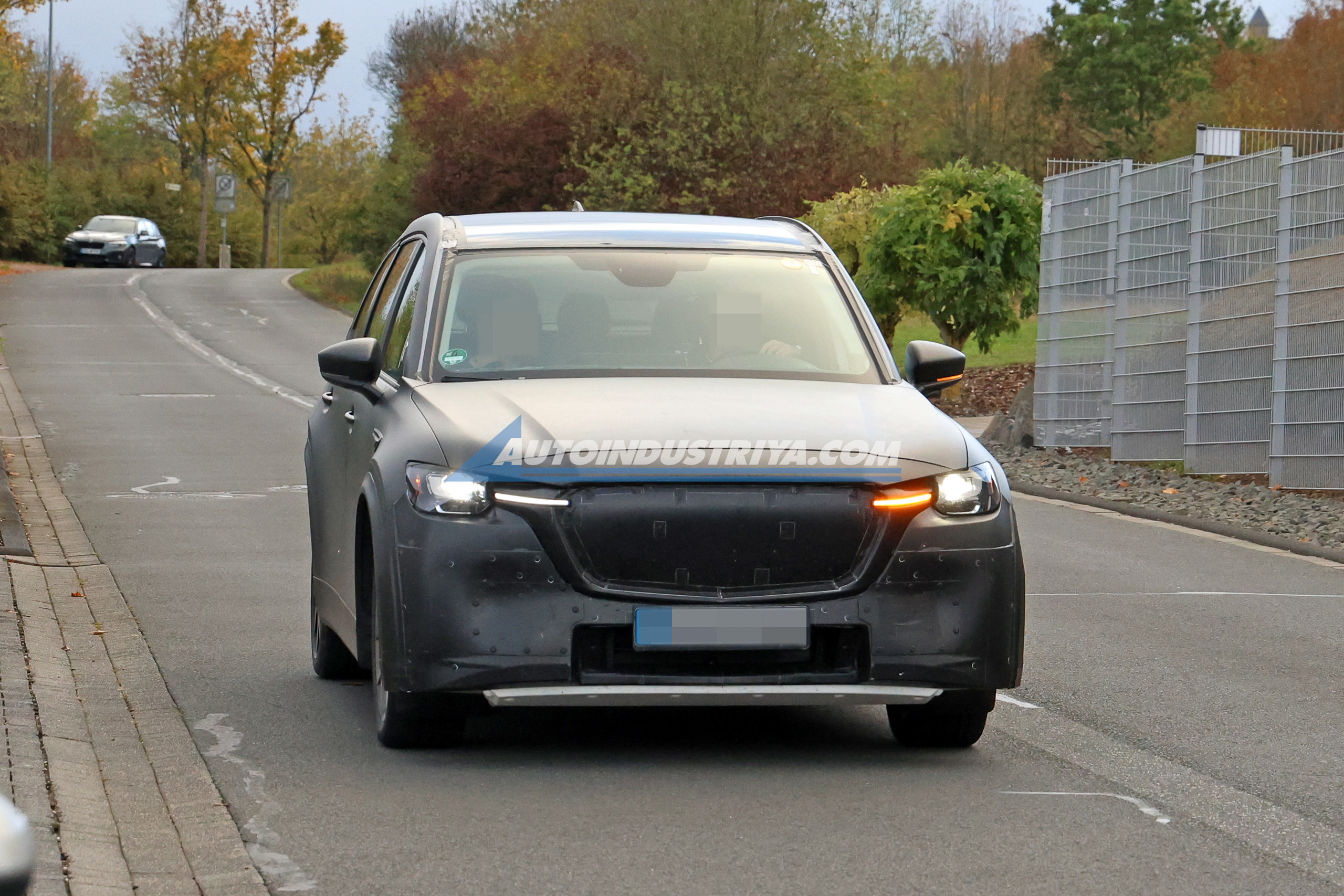 Mazda spotted testing dedicated electric SUV platform at the Nürburgring