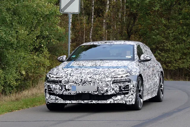 Mysterious hot Audi A6 e-tron sparks RS6 or S6 Performance speculation ...