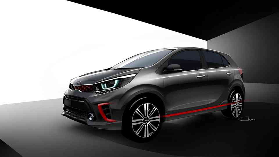 2017 Kia Picanto teaser reveals more athletic design