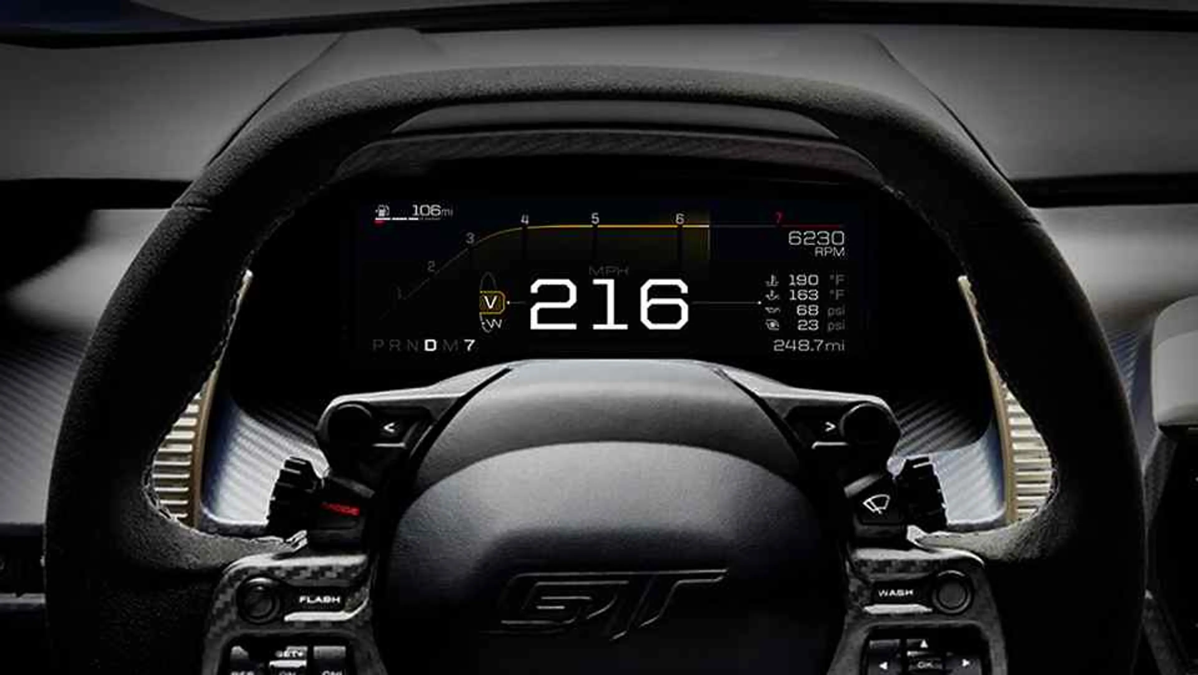 2017 Ford GT to get new, innovative, all-digital cluster