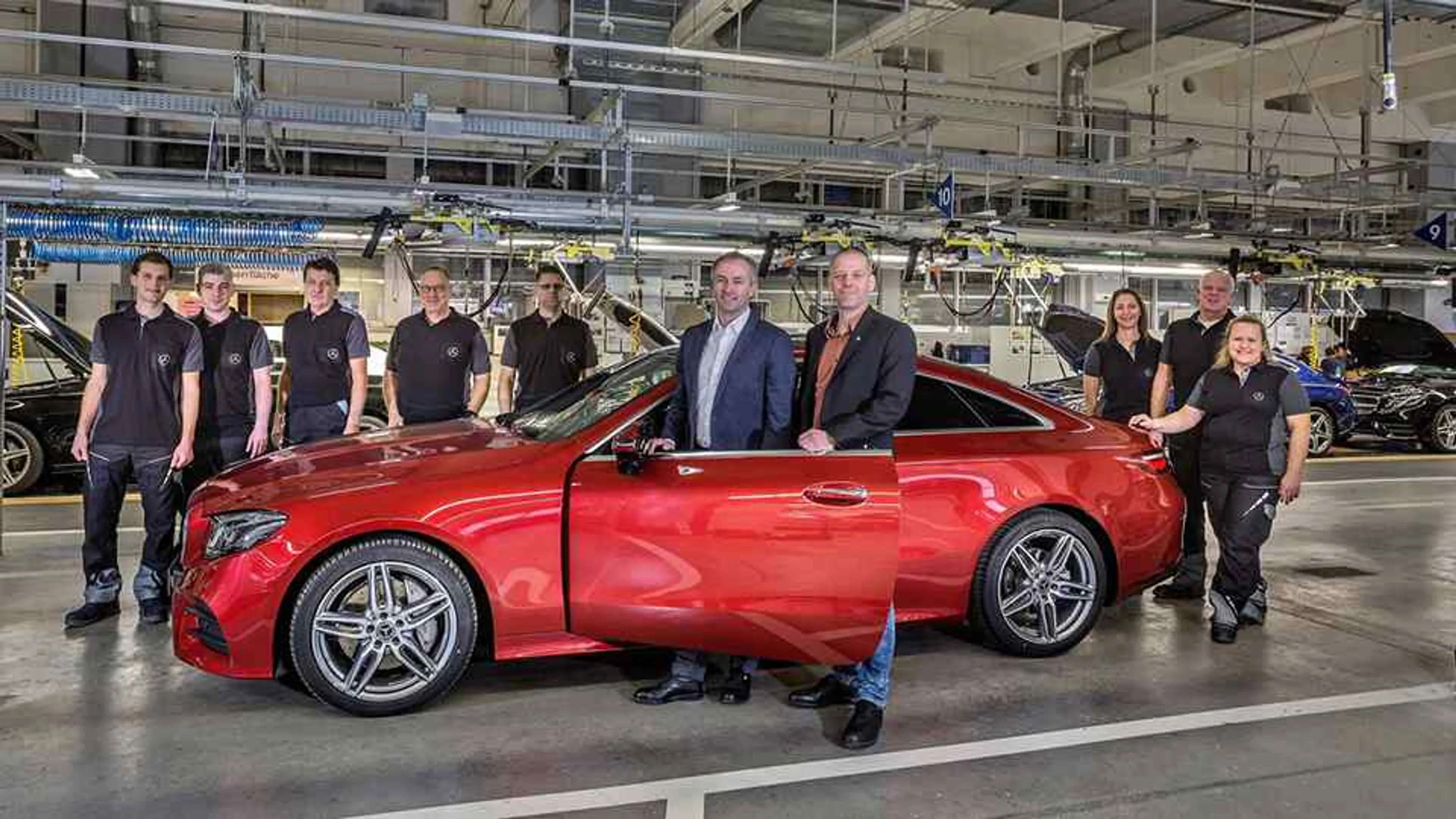 Mercedes-Benz begins production of new E-Class Coupe