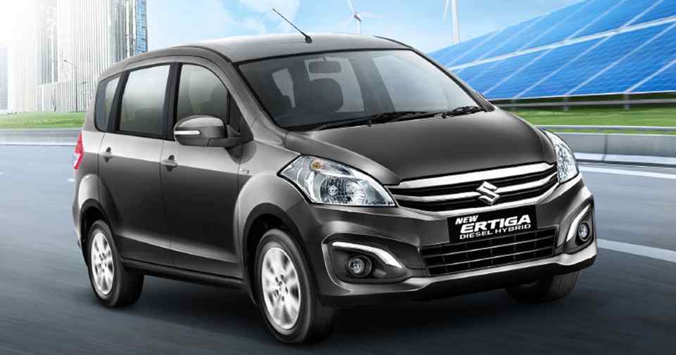 2017 Suzuki Ertiga Diesel-Hybrid launched in Indonesia