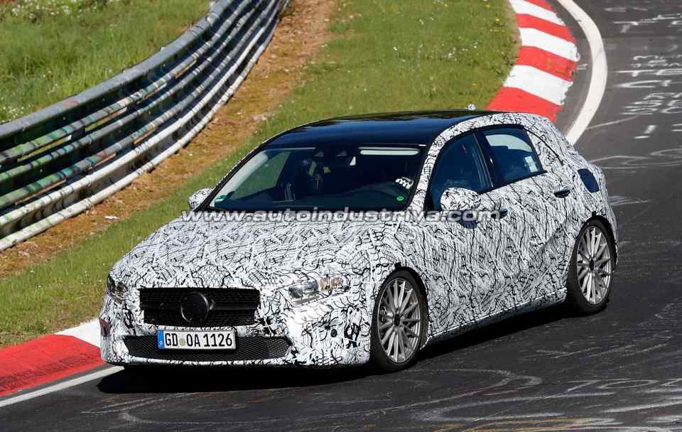 Spied: 2018 Mercedes-Benz A-Class seen inside and out