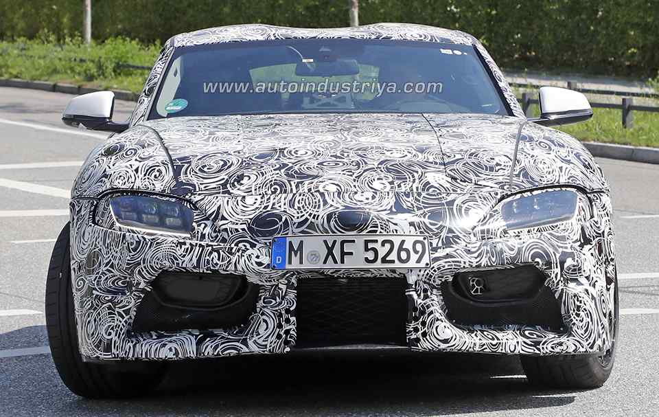 Spied: 2018 Toyota Supra spotted with LED headlights