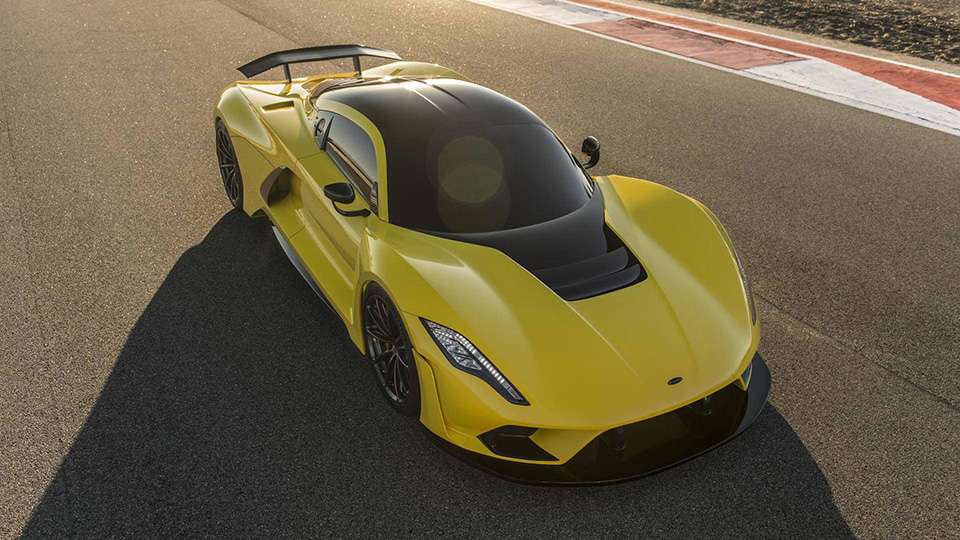 Hennessey Venom F5 revealed with bi-turbo V8, 482 km/h top speed