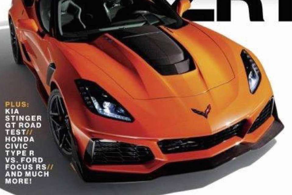 Leaked: Meet the 2019 Chevrolet Corvette ZR1