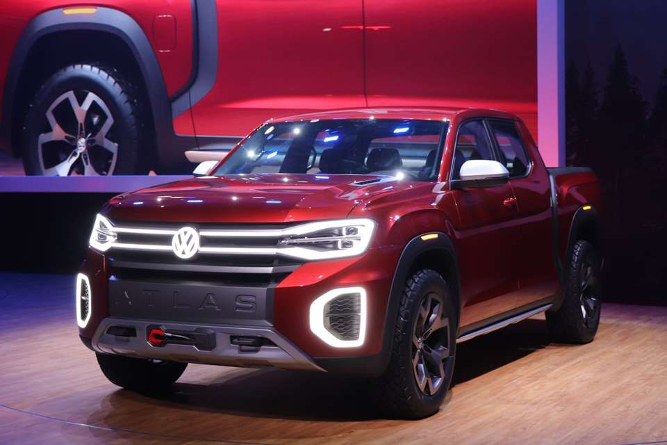 New York 2018: Volkswagen converts the Atlas into a pickup truck