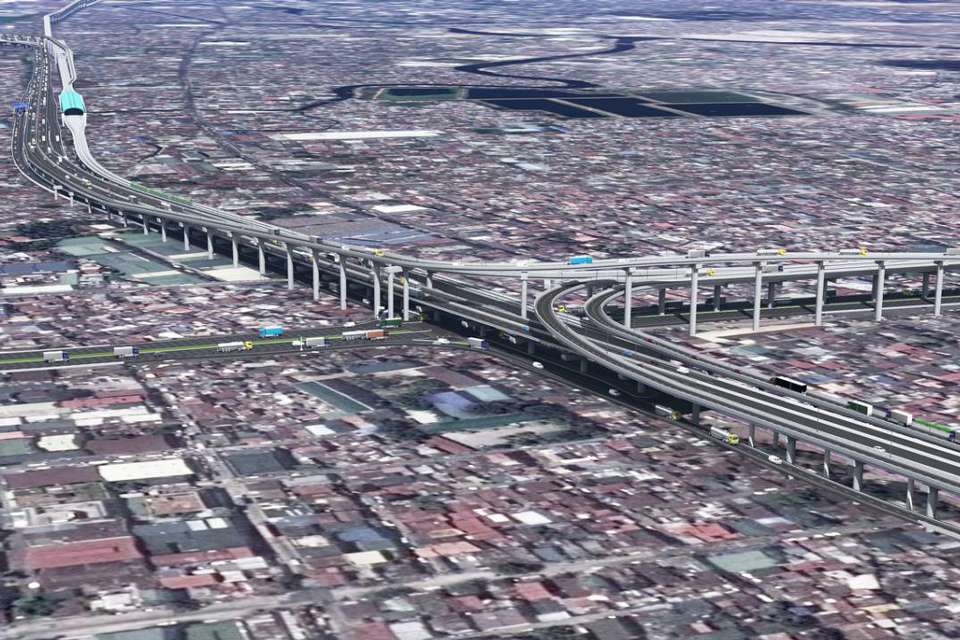 Construction of NLEX-SLEX connector road to begin in January