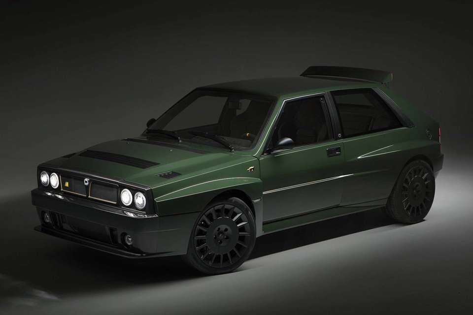 Automobili Amo's Lancia Delta Futurista is a modern-day Integrale
