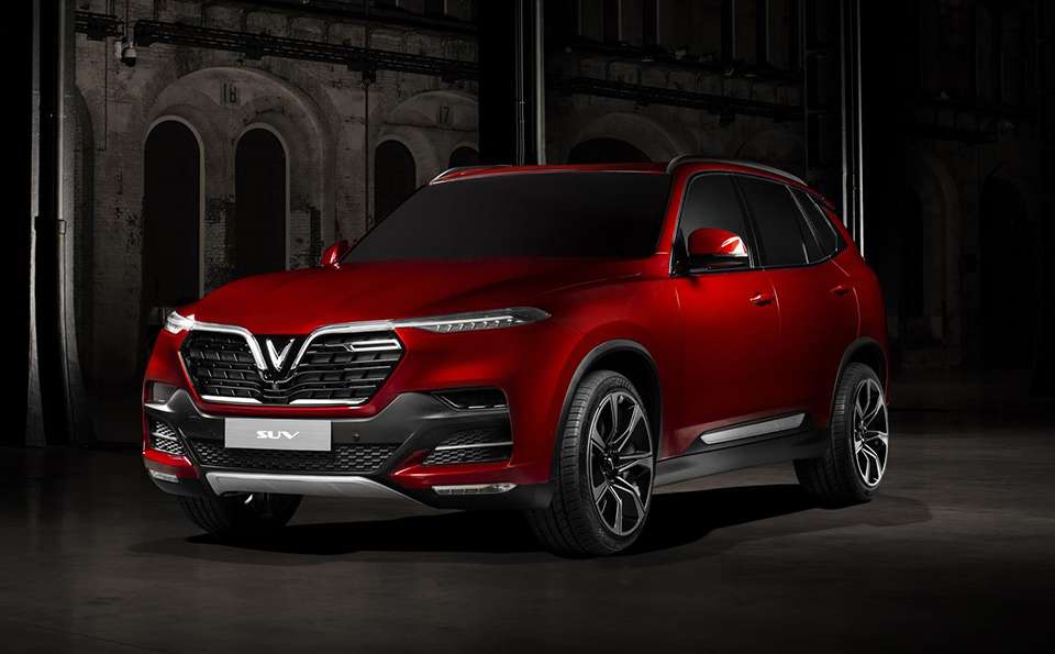 Vietnam's first-ever SUV, sedan ready for Paris debut