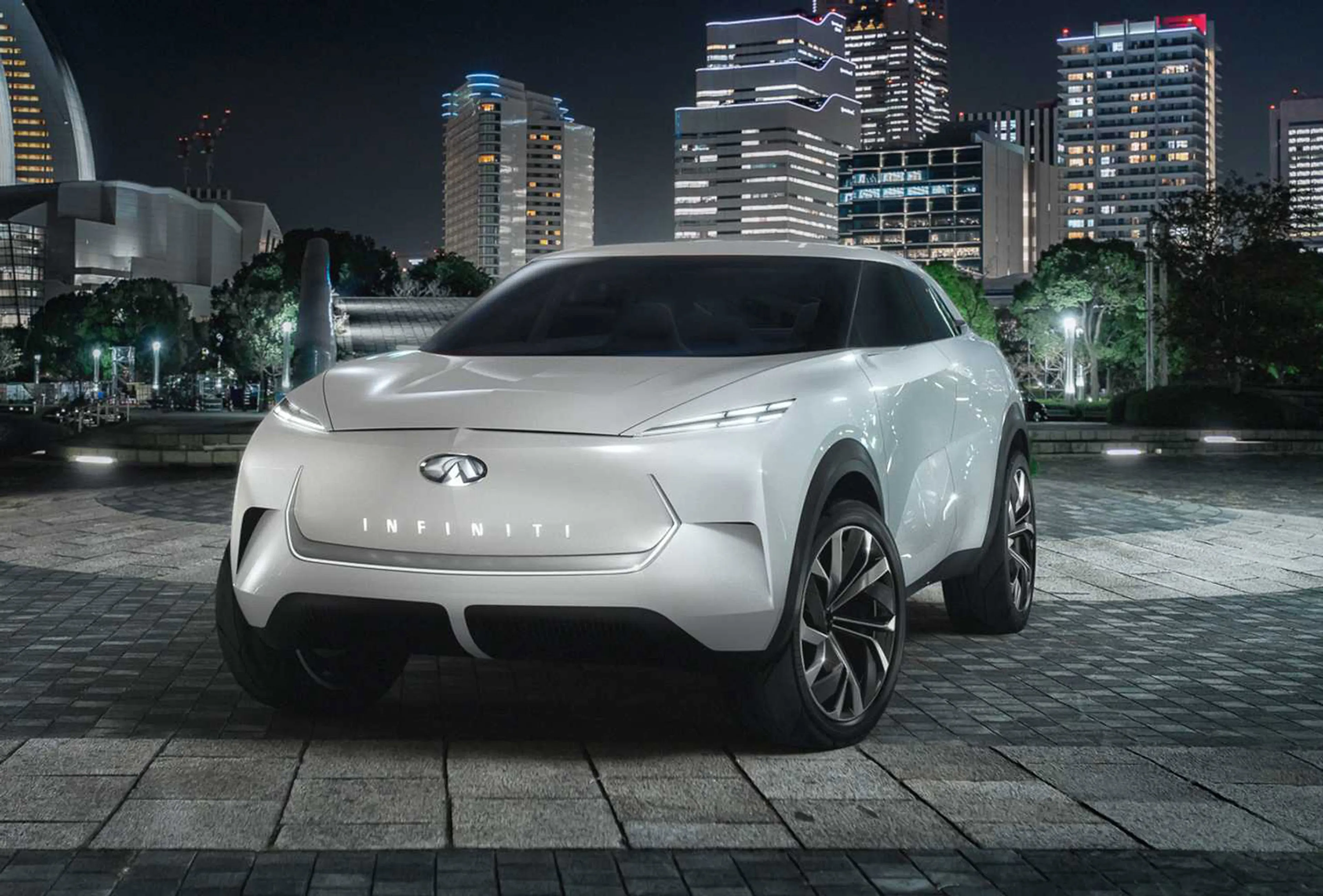 Infiniti builds Tesla Model X fighter, the QX Inspiration