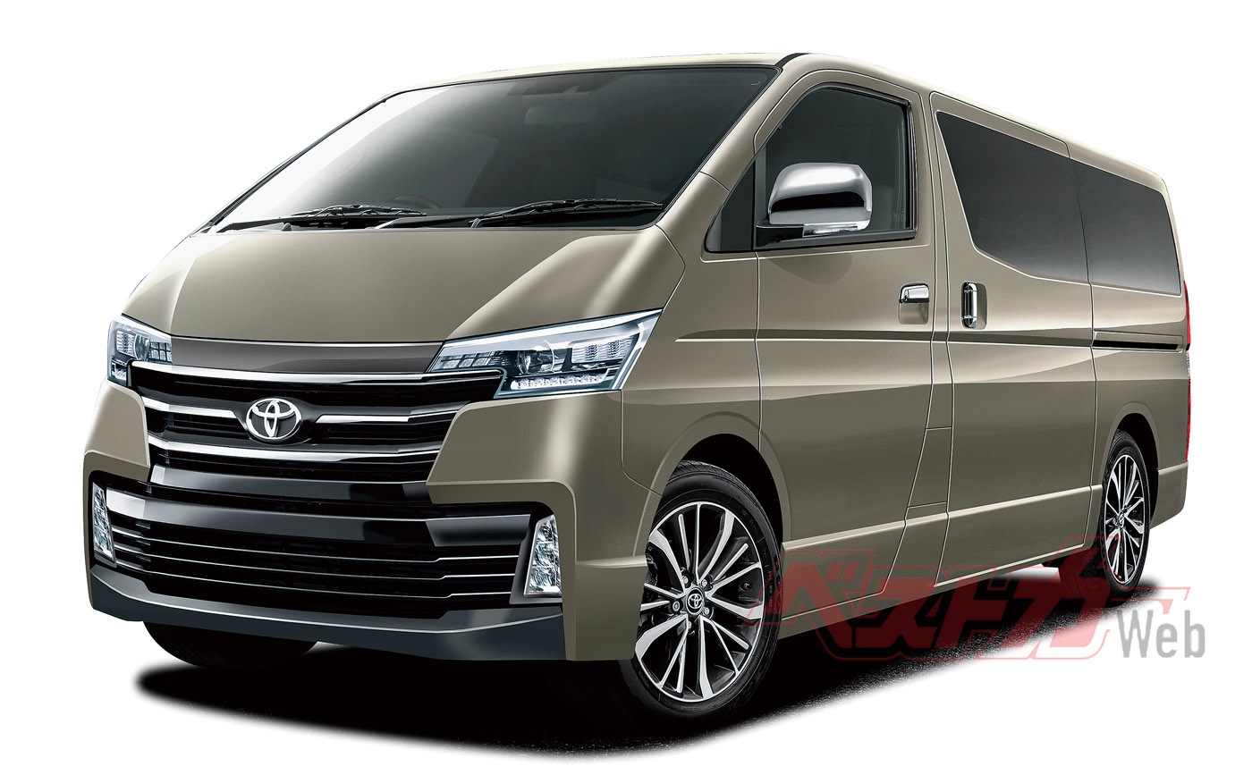 Could this be the look of the all-new 2020 Toyota Hiace?
