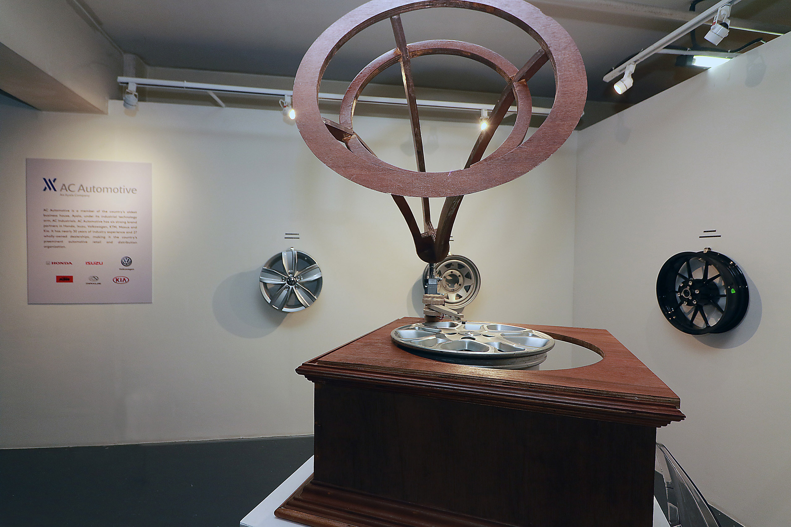 Check out AC Automotive's unique gramophone at Art Fair PH 2019