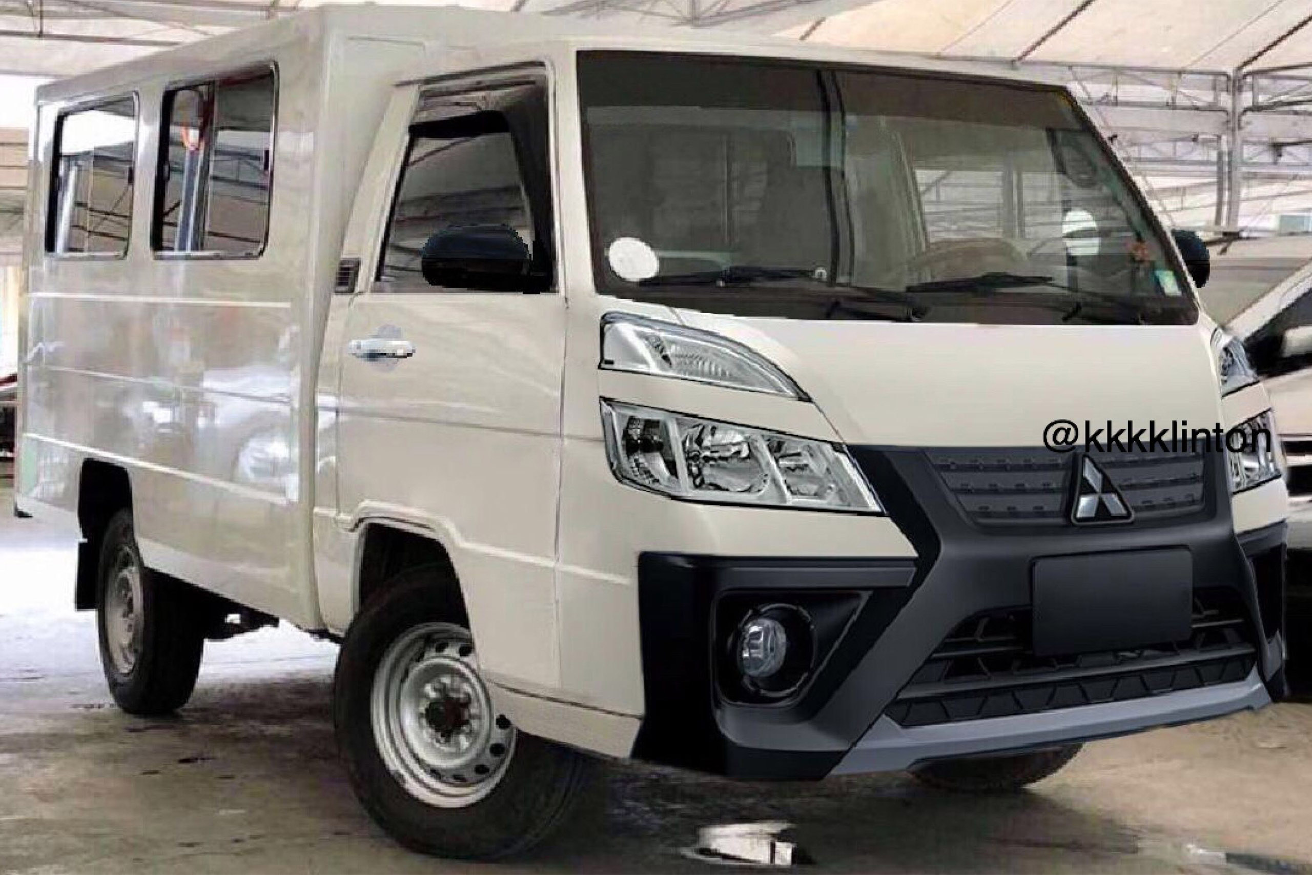 Someone rendered what the 2019 Mitsubishi L300 should look like ...
