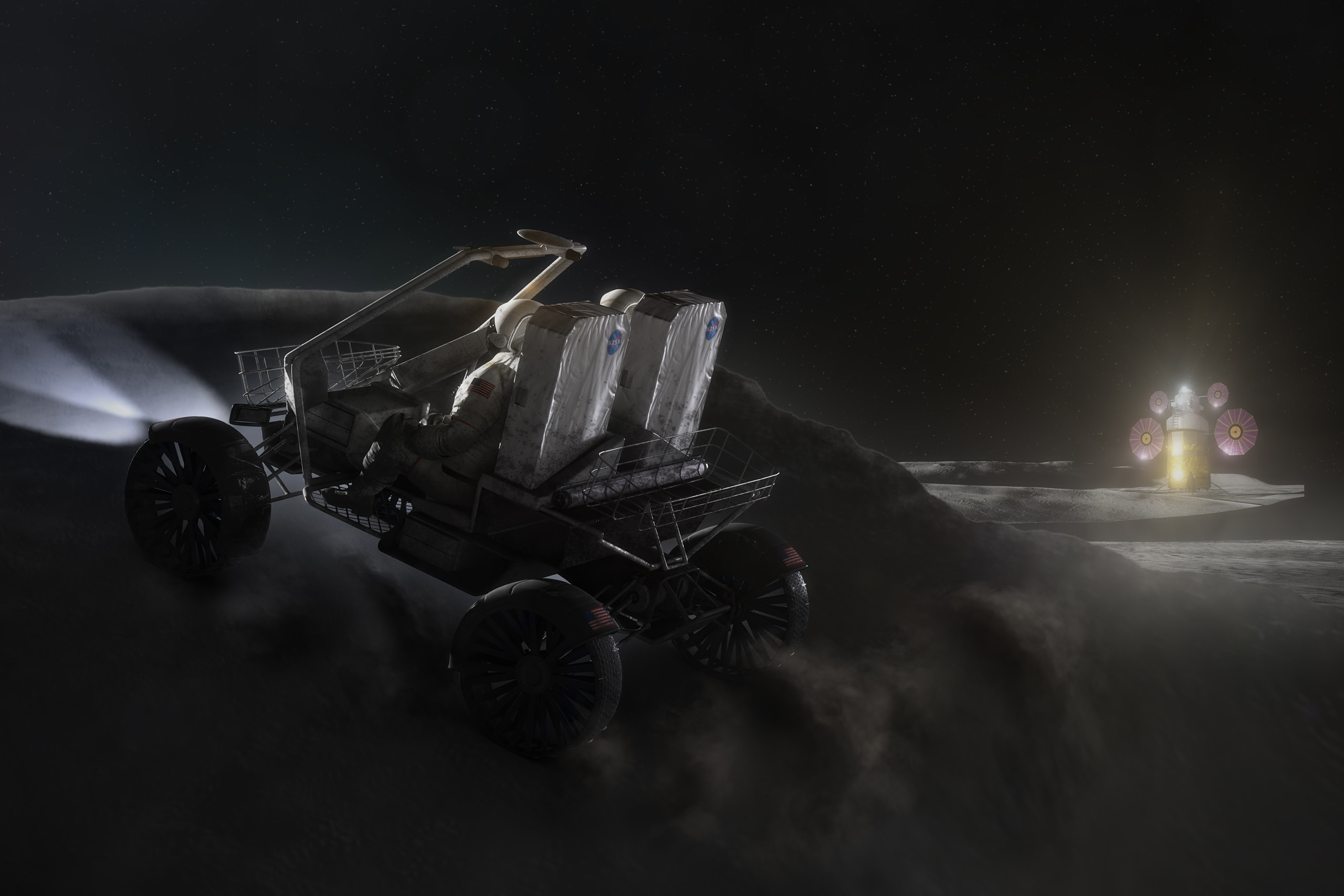 NASA to carmakers: We need help for a new lunar rover