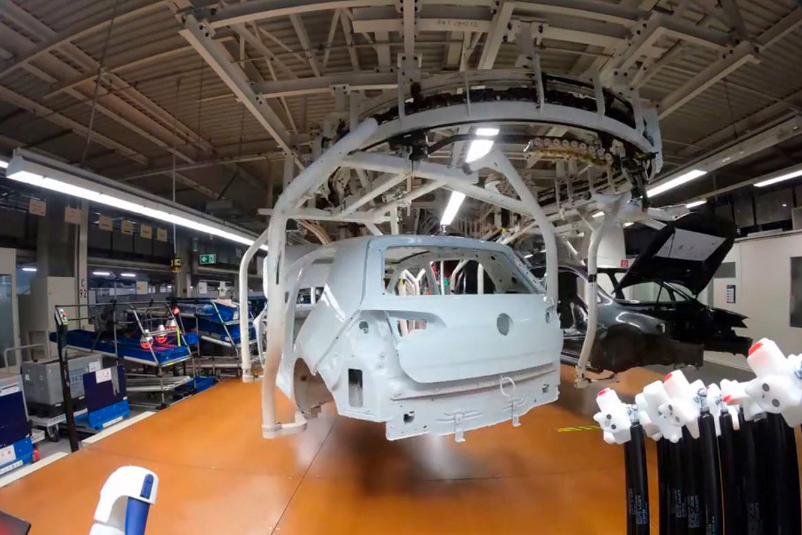 Volkswagen just restarted Golf production in Germany