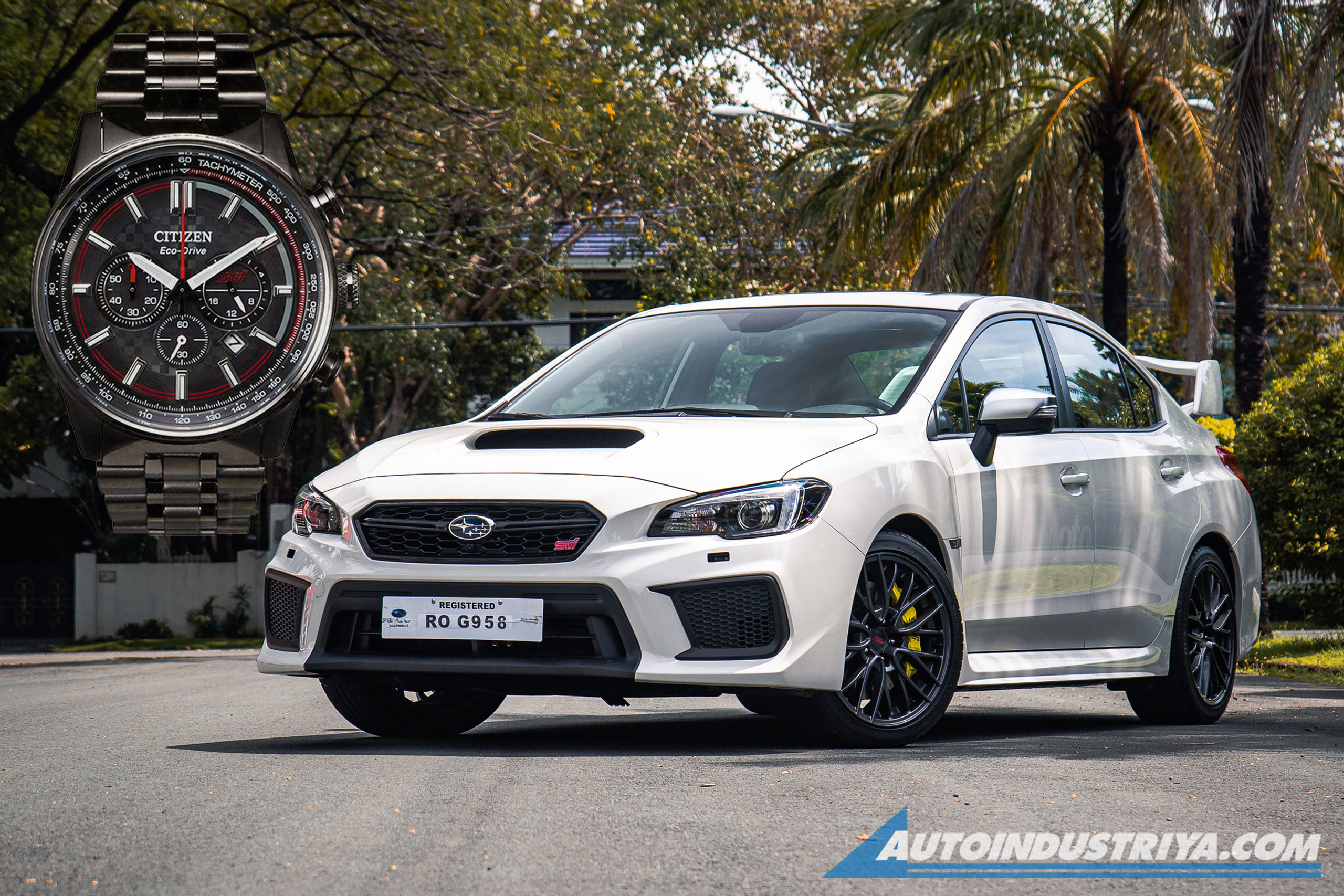 Subaru and Citizen partner for limited edition STI timepiece