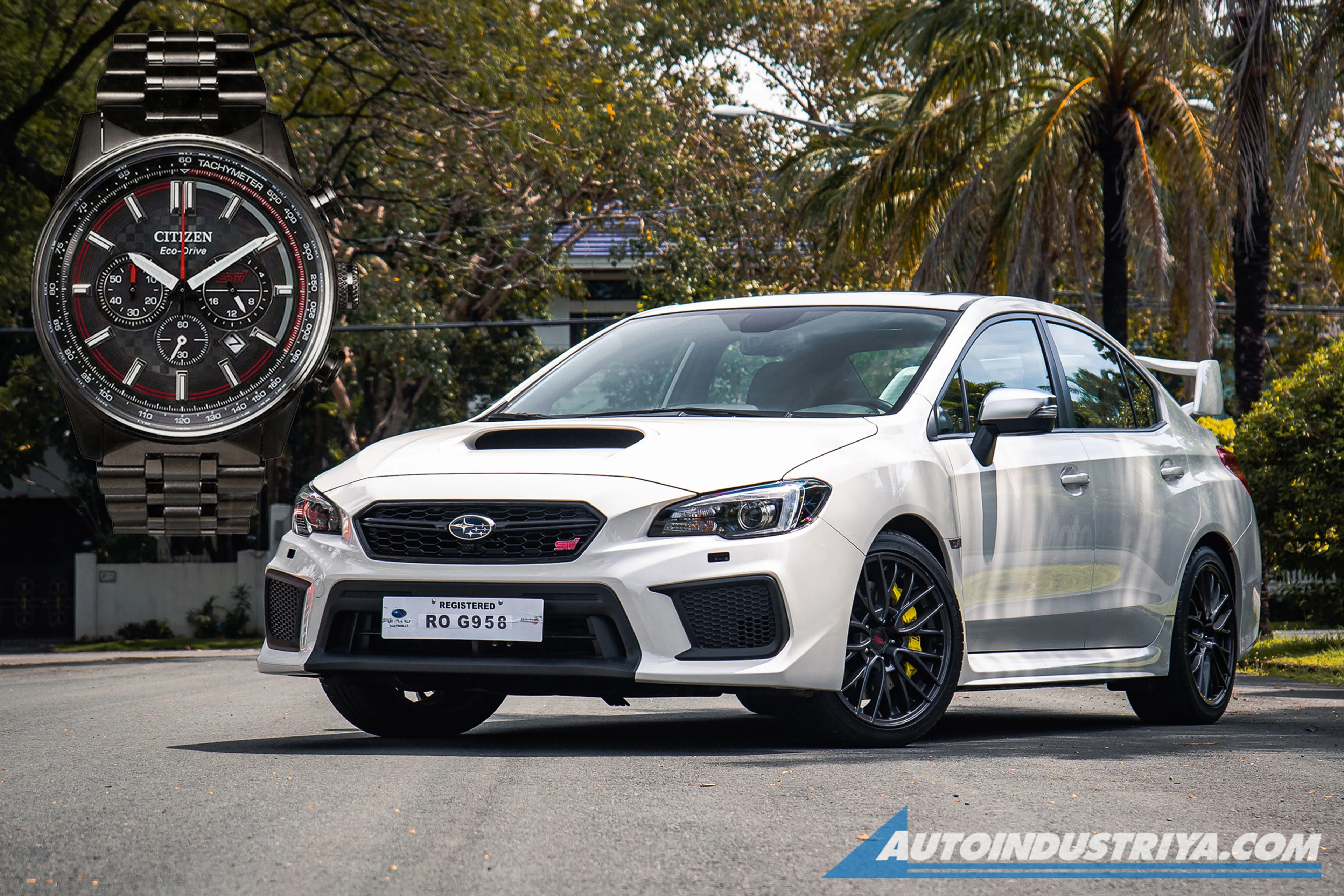 Subaru and Citizen partner for limited edition STI timepiece