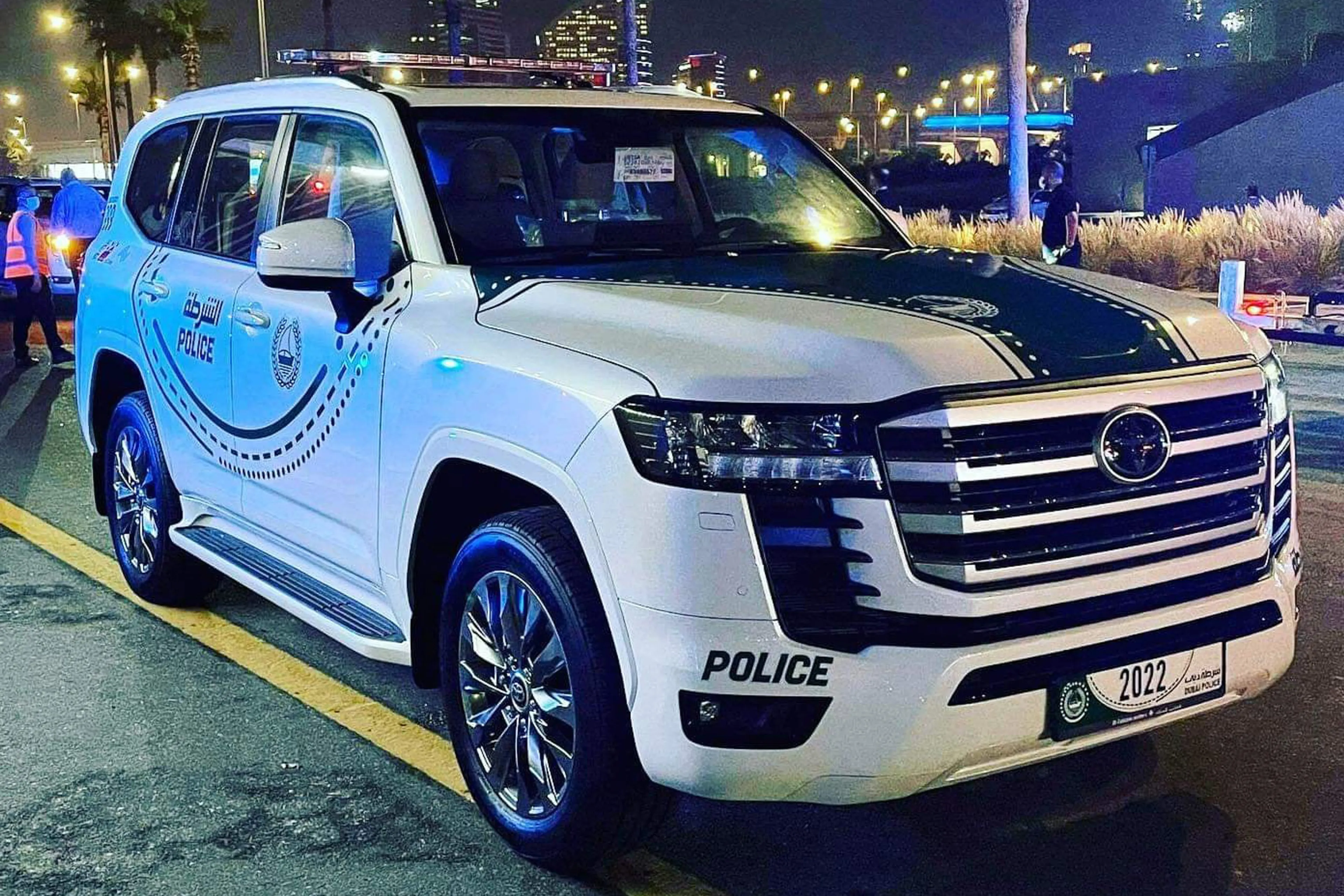 2022 Toyota Land Cruiser now patrolling the streets of Dubai