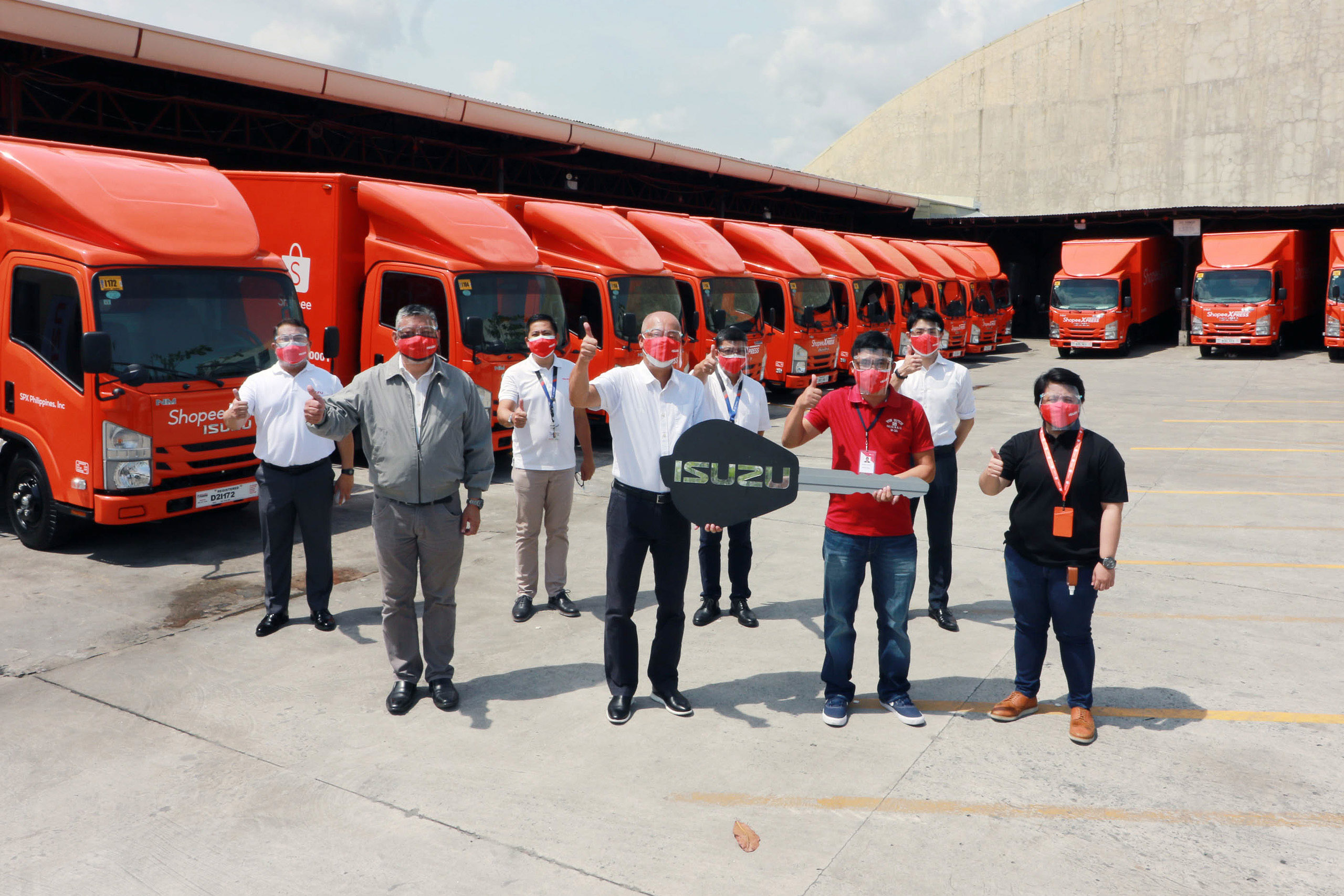 Shopee PH chooses Isuzu for reliable delivery trucks