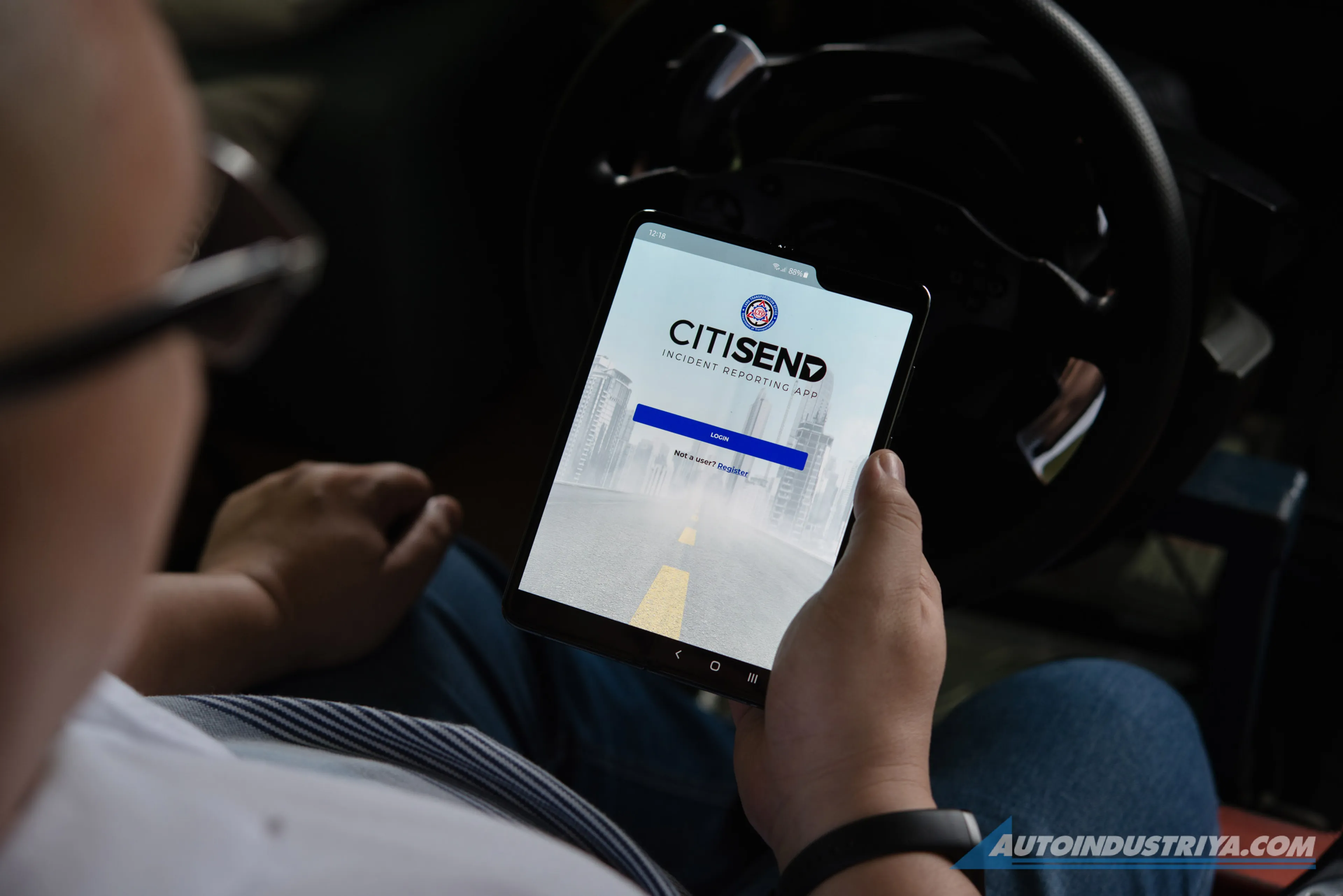 CitiSend: LTO testing app so you can report violations and incidents