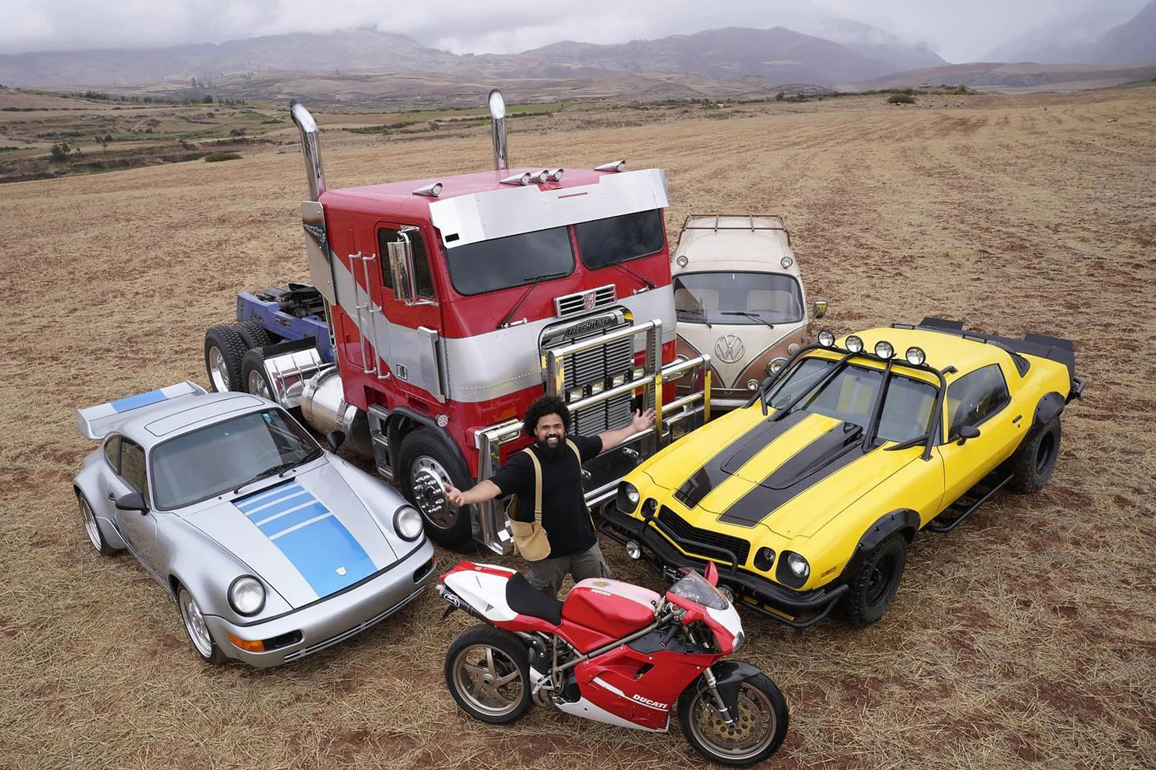 Meet the new cars in the upcoming Transformers movie