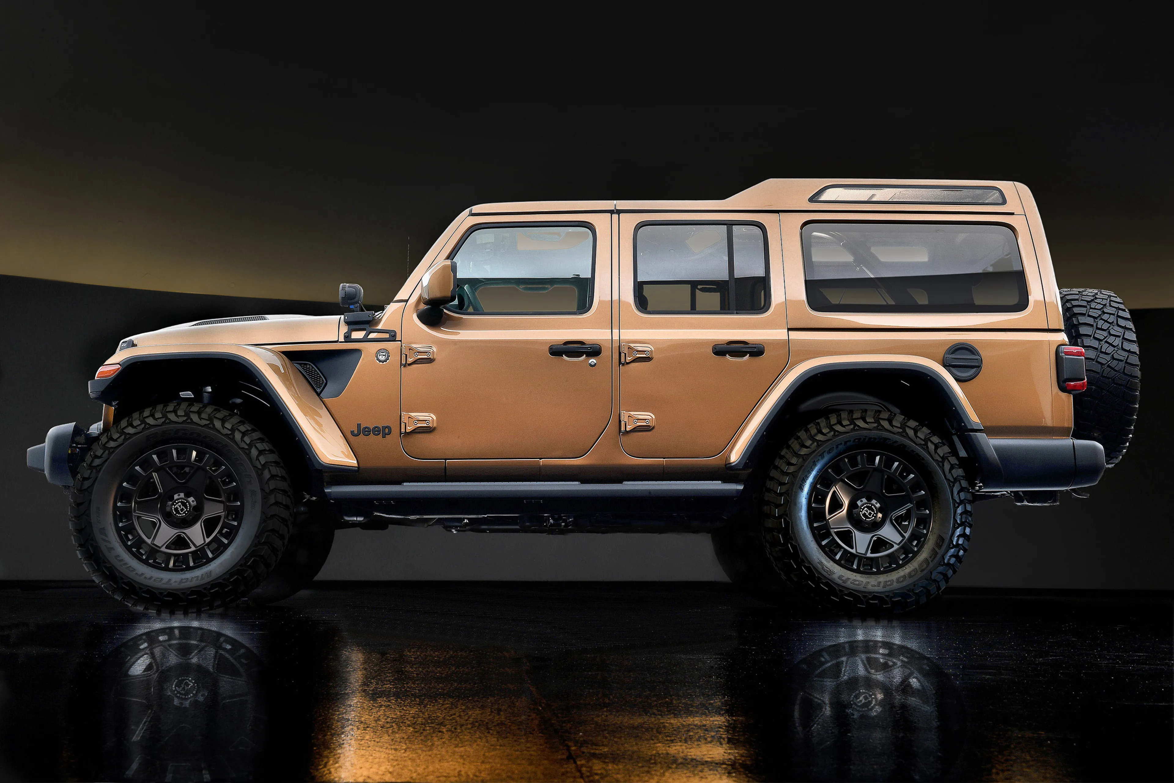 Jeep builds custom 3-row Wrangler
