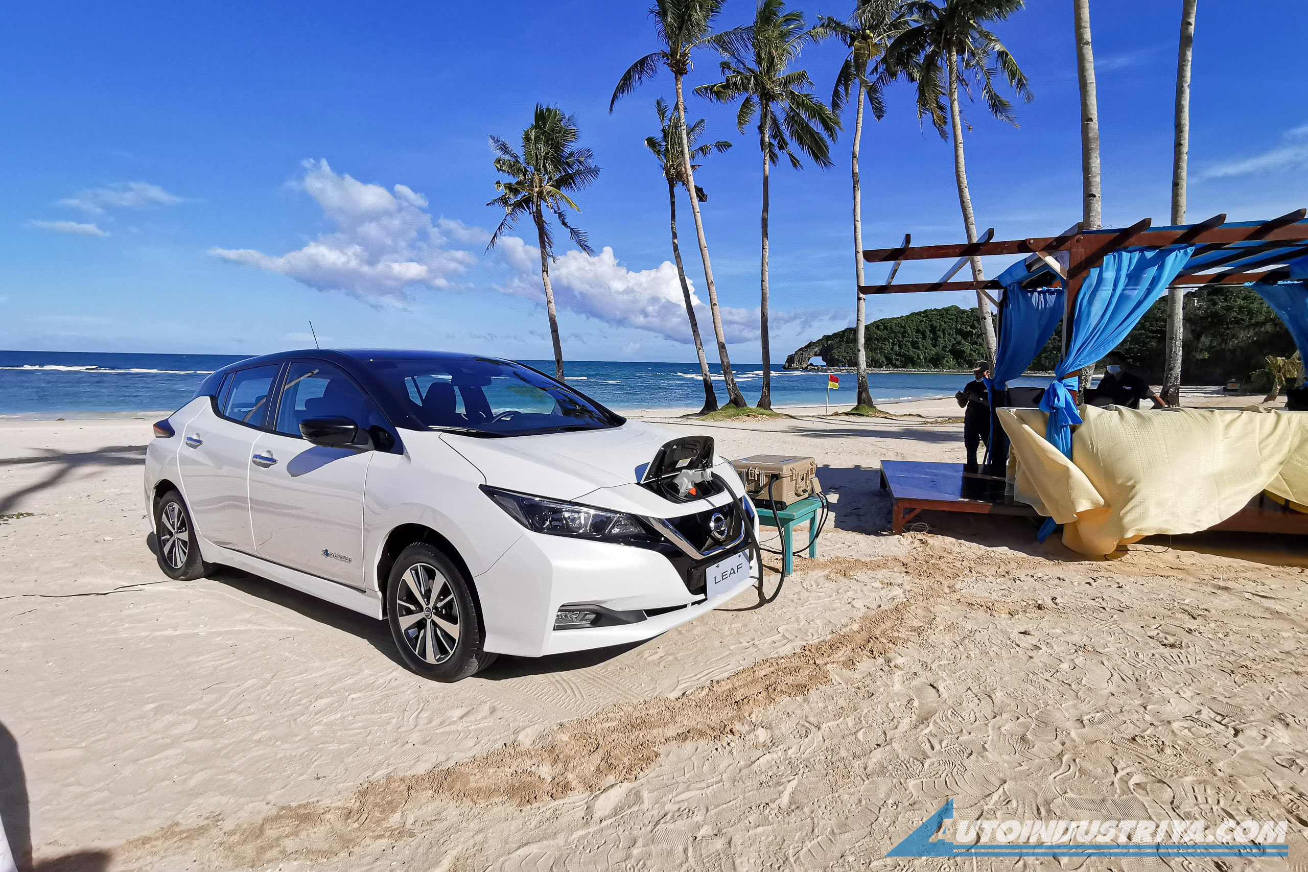 Here is the white cars only rule of Boracay Island