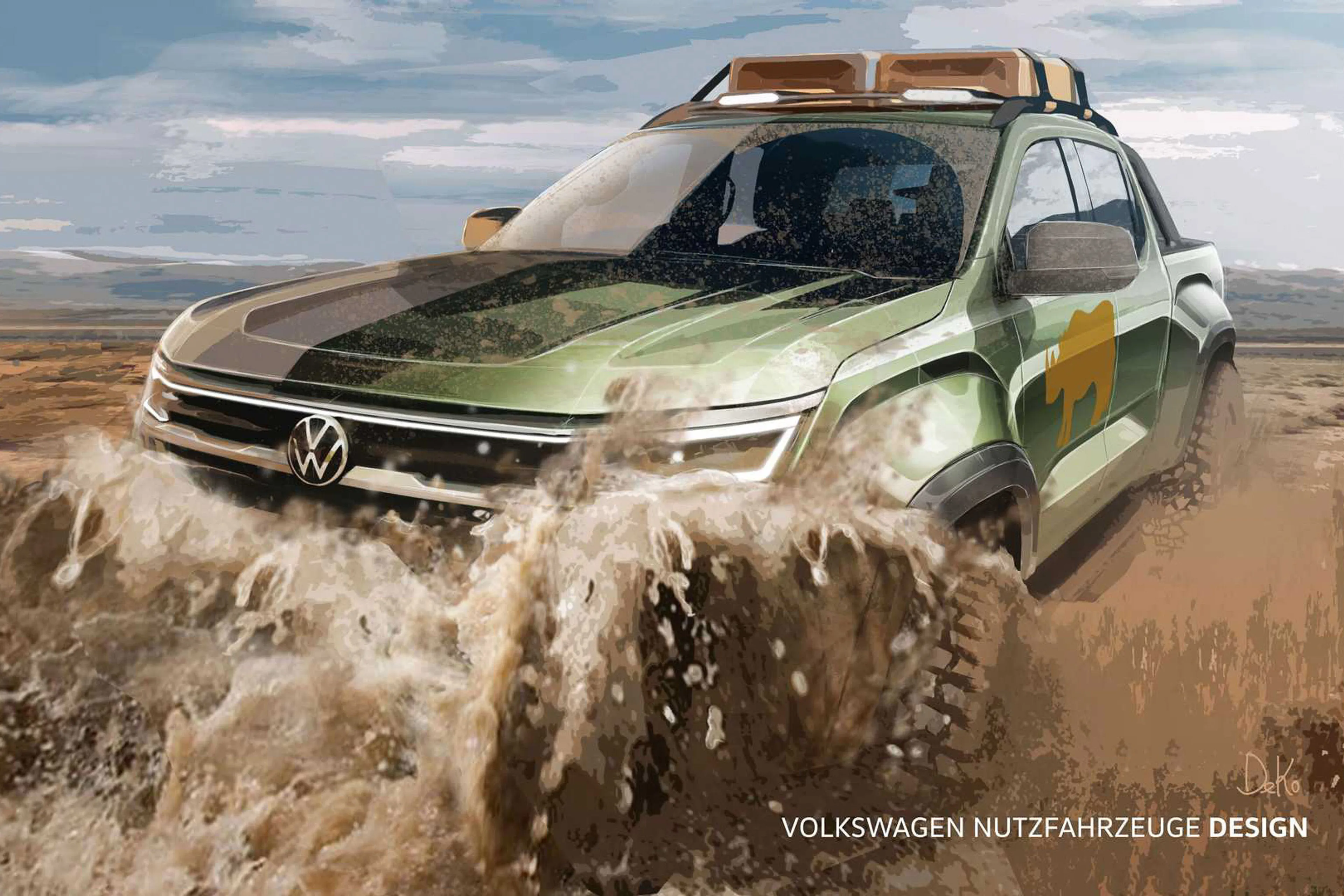 2023 Volkswagen Amarok doesn't look like a Ranger