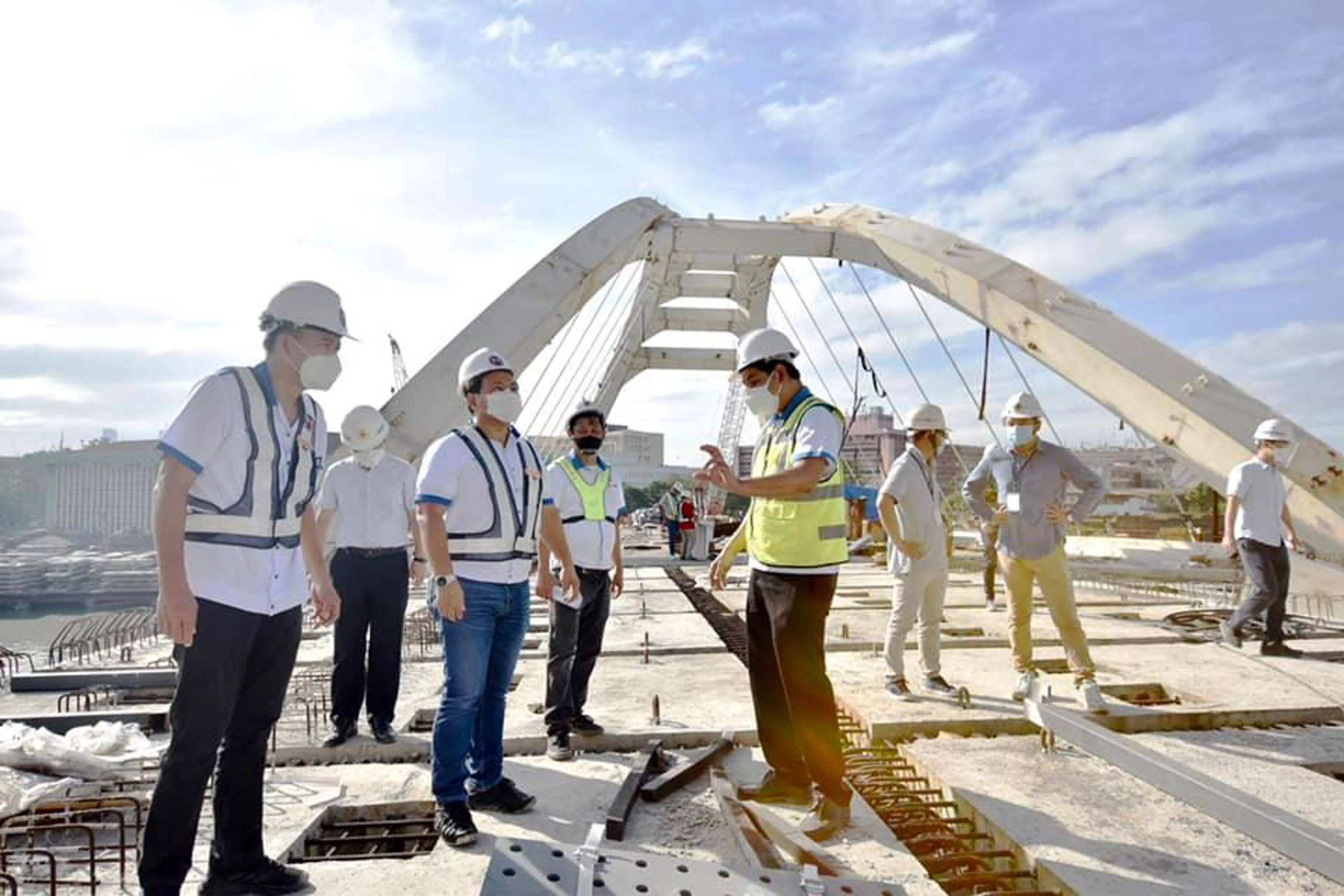 Binondo-Intramuros Bridge 88% complete