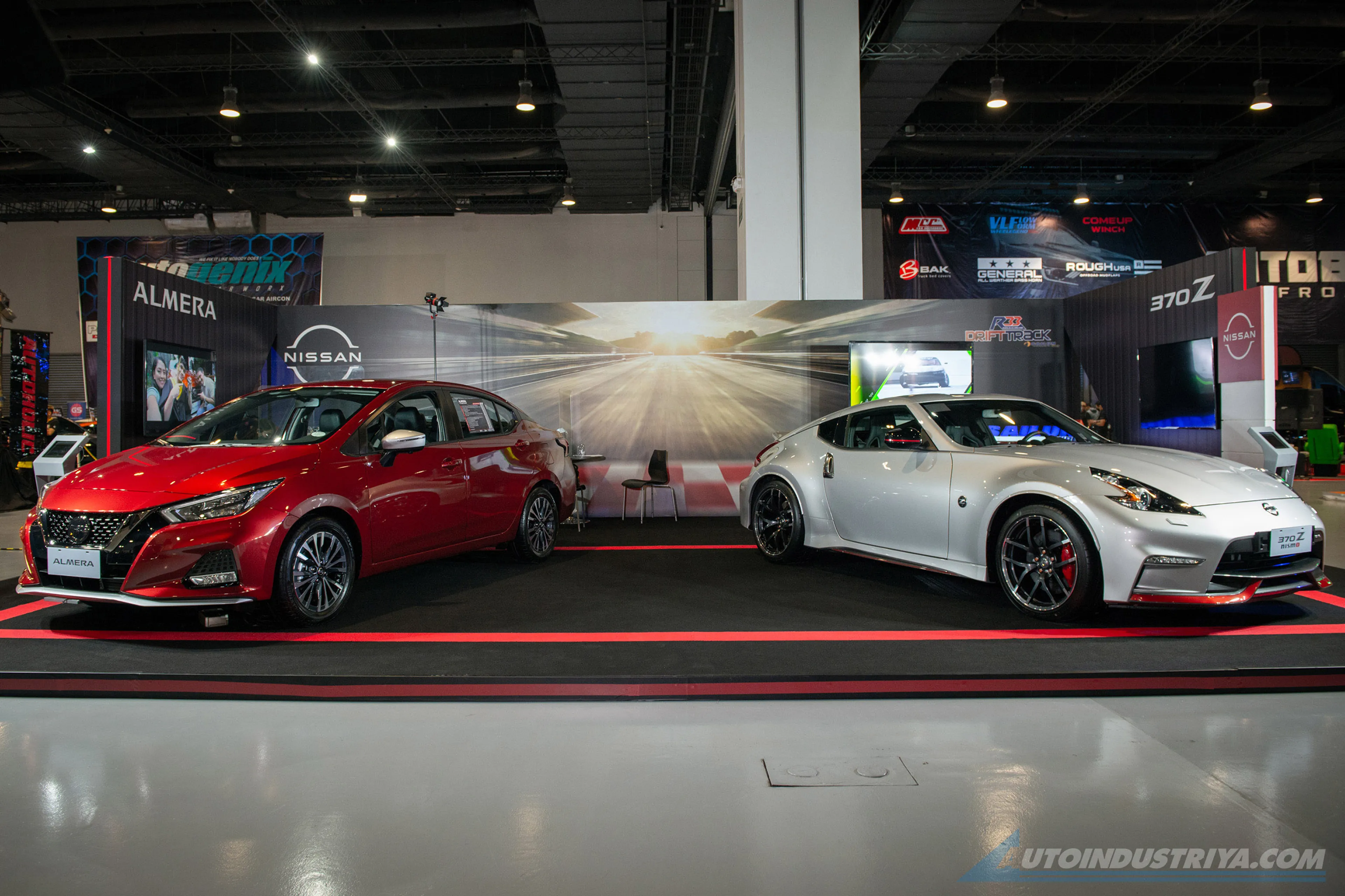 Nissan shows Almera - 370Z connection at 2021 Trans Sport Show