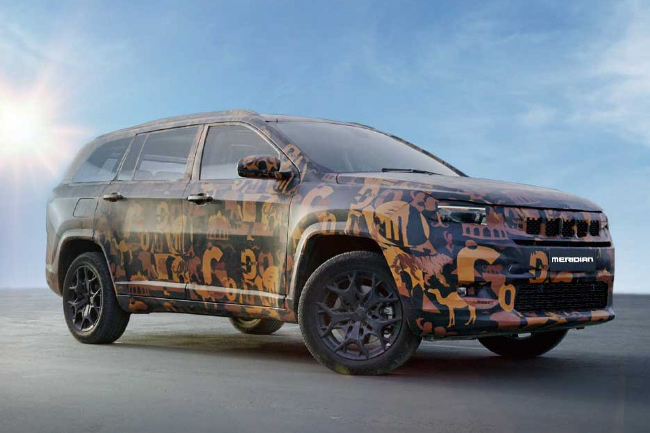 Jeep's latest 7-seat SUV is called the Meridian