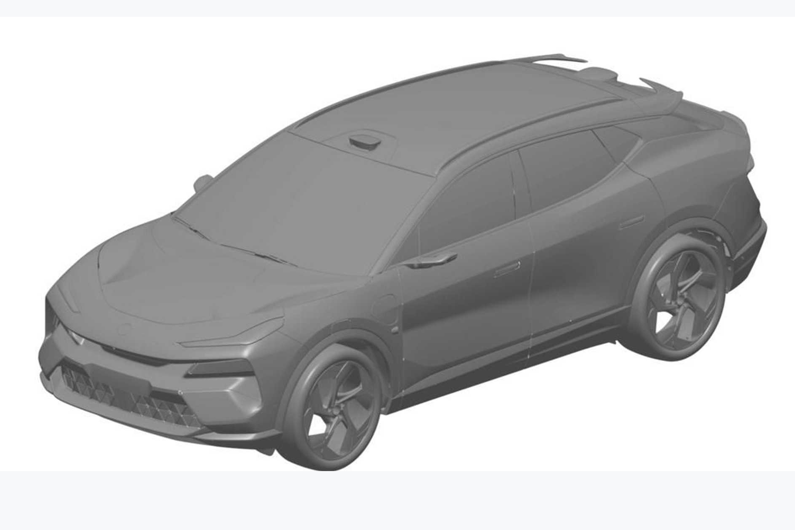 Lotus Type 132 electric SUV patent images revealed