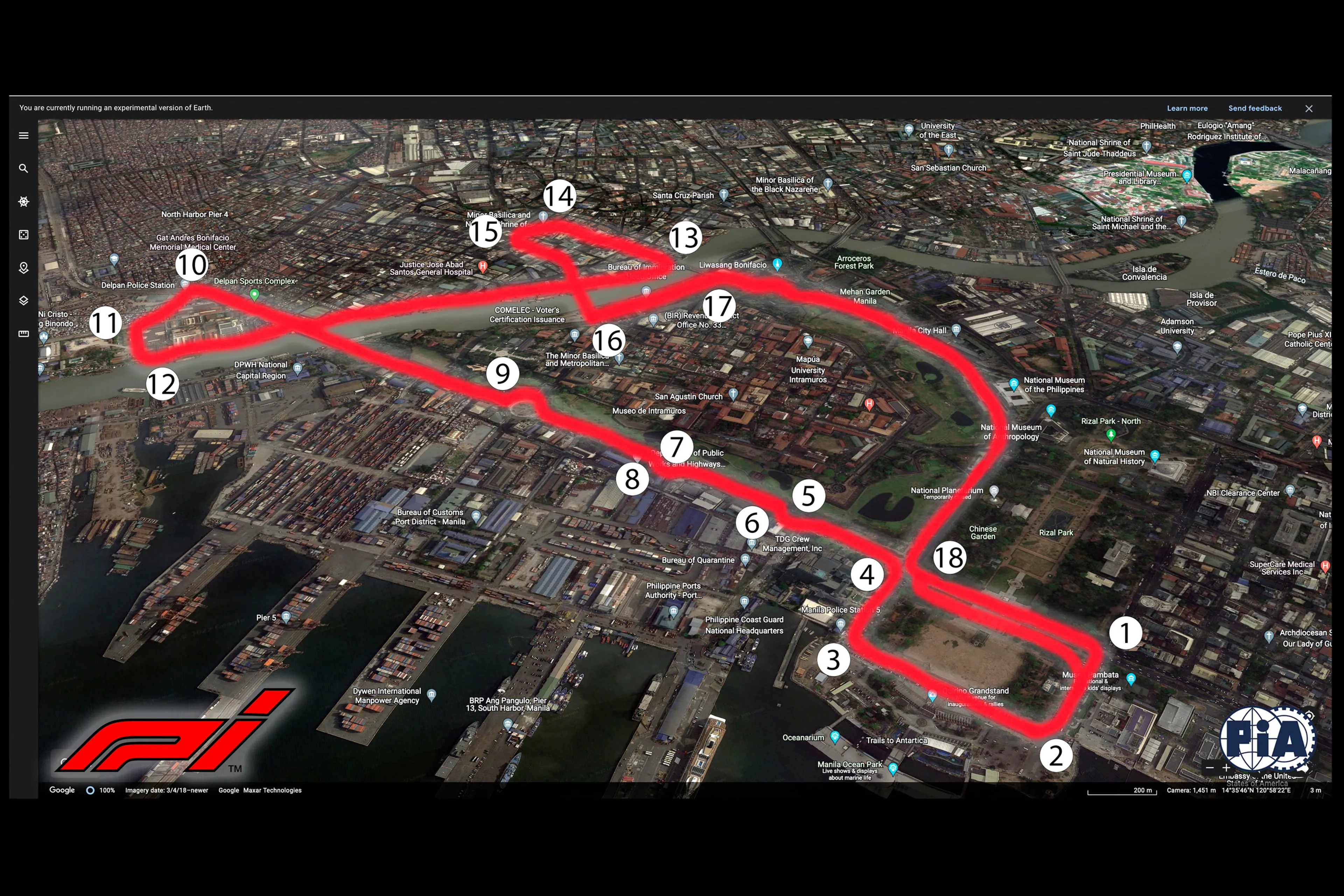 Manila's Intramuros planned for F1 night race in 2025