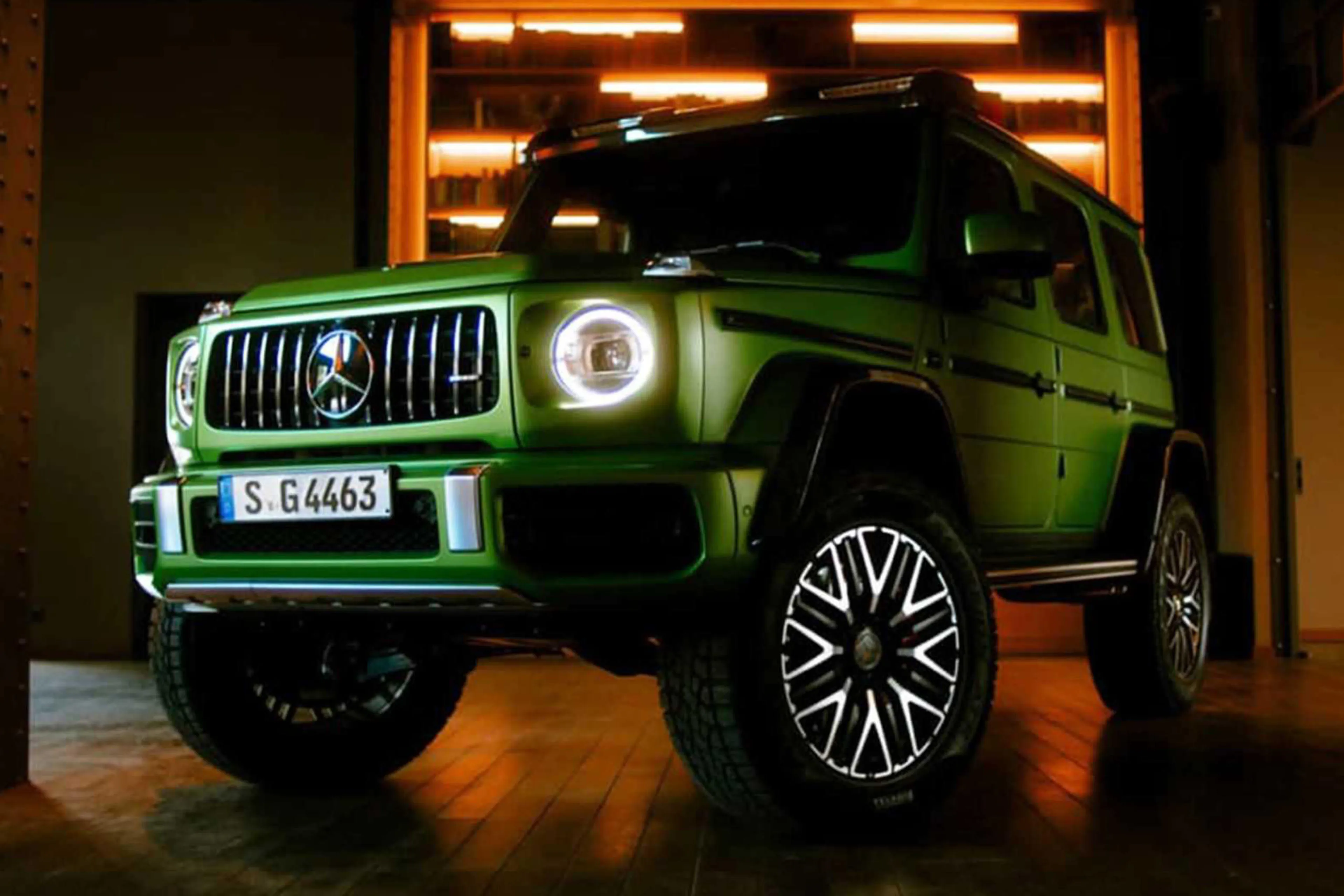 2023 Mercedes-AMG G63 Squared going out with a banG